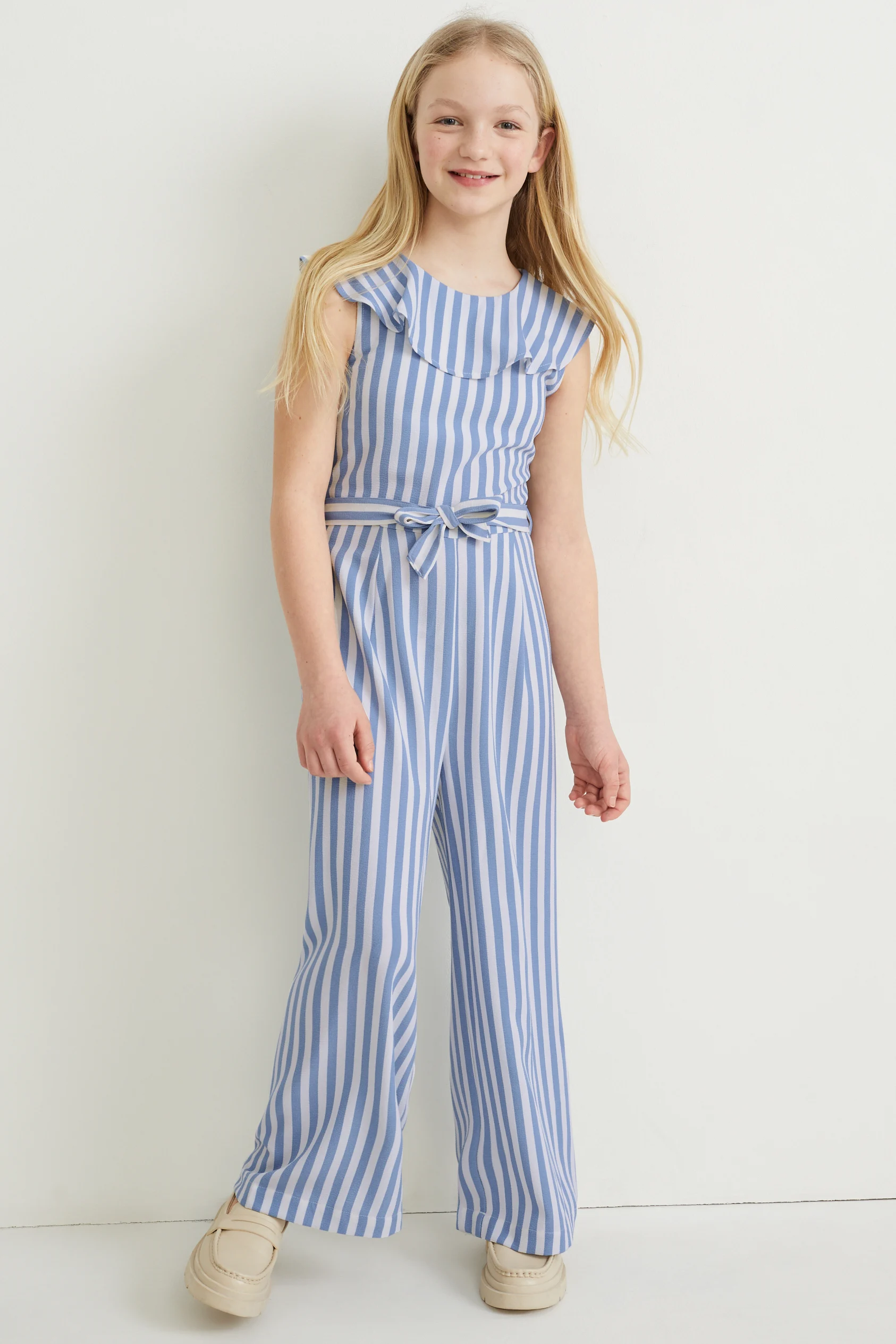 Jumpsuit - striped
