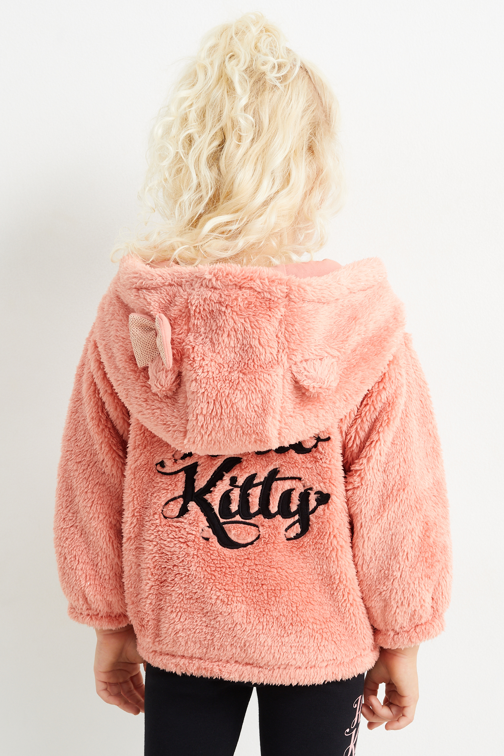Hello Kitty - fleece jacket with hood
