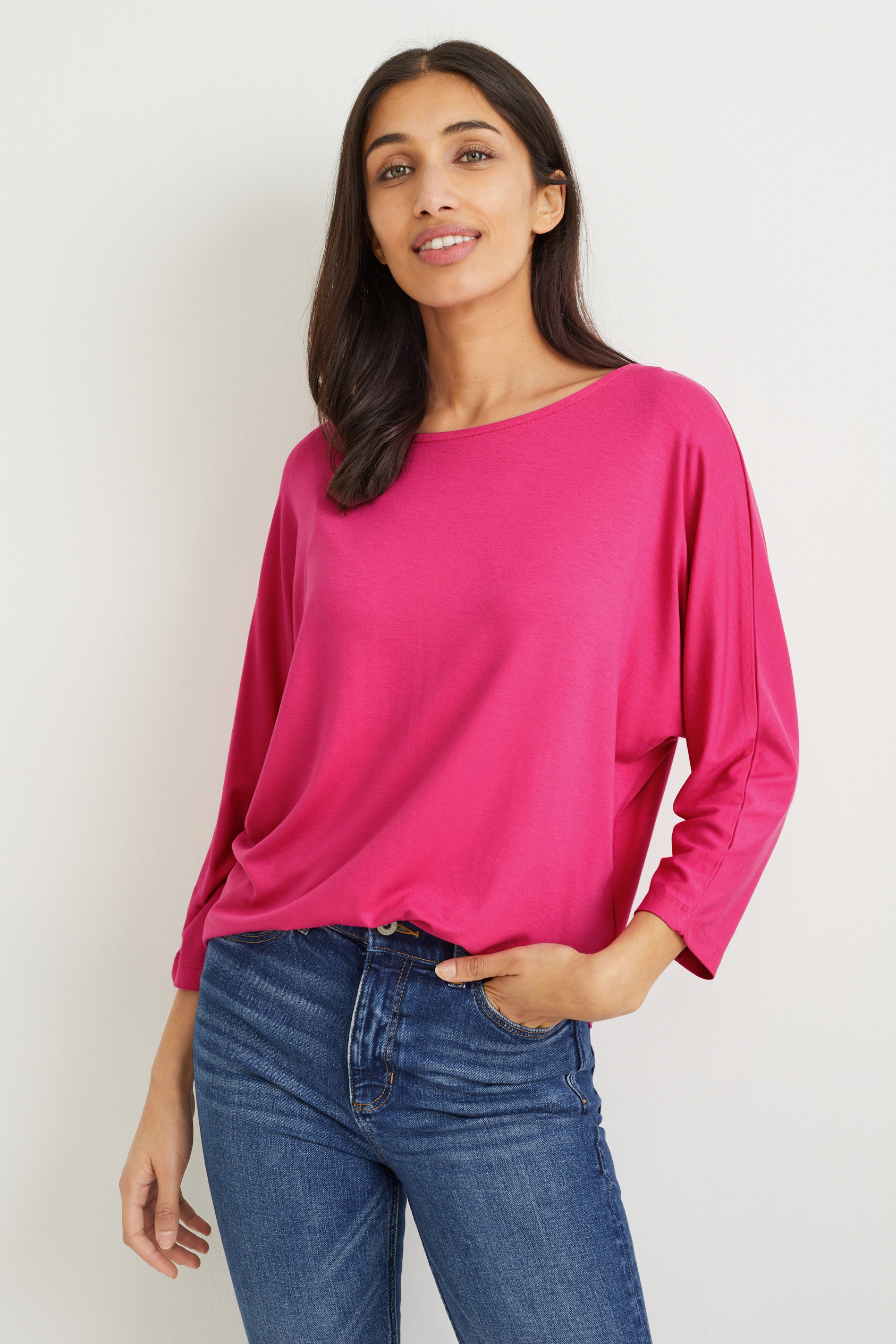 Basic long sleeve top
