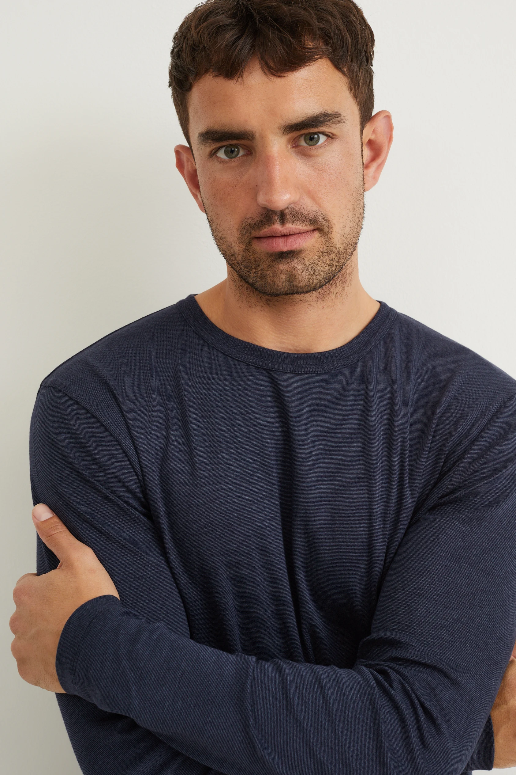 Long sleeve top - skinny rib