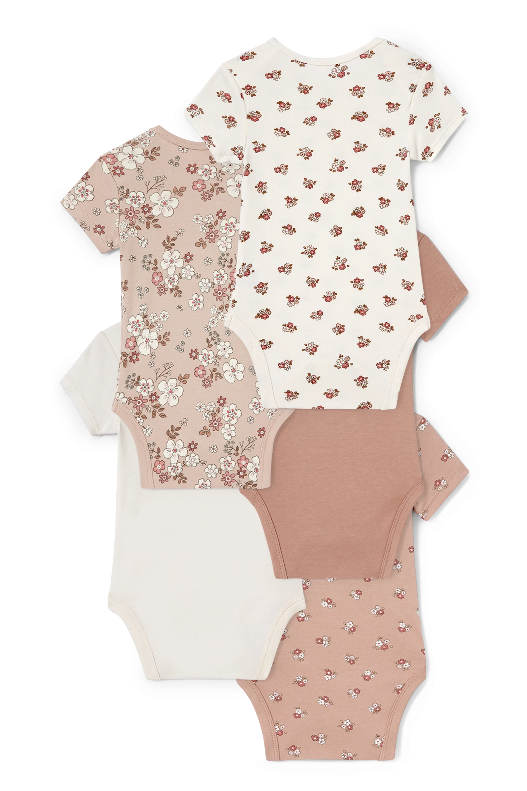 Multipack of 5 - baby bodysuit