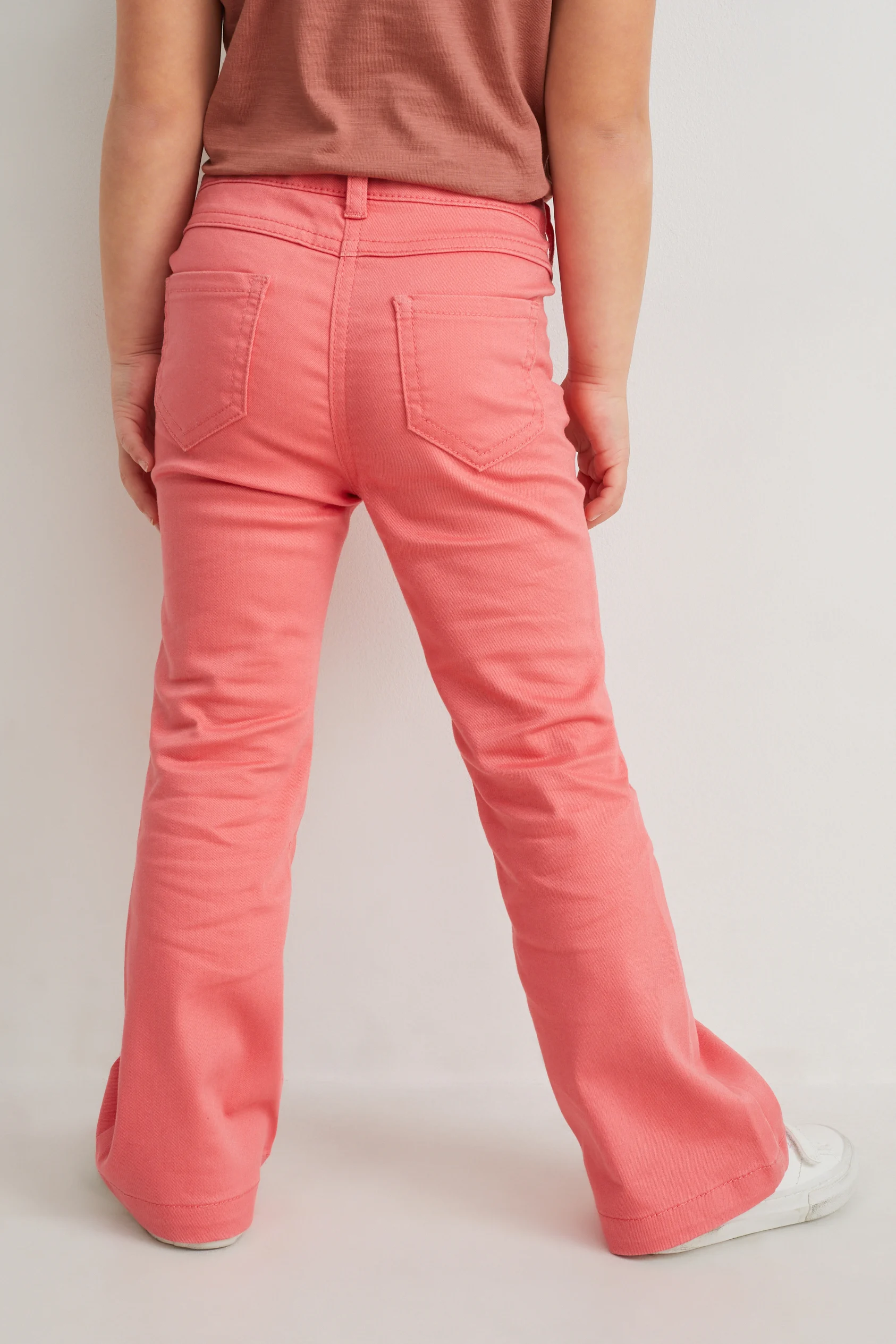 Trousers - flared - LYCRA?