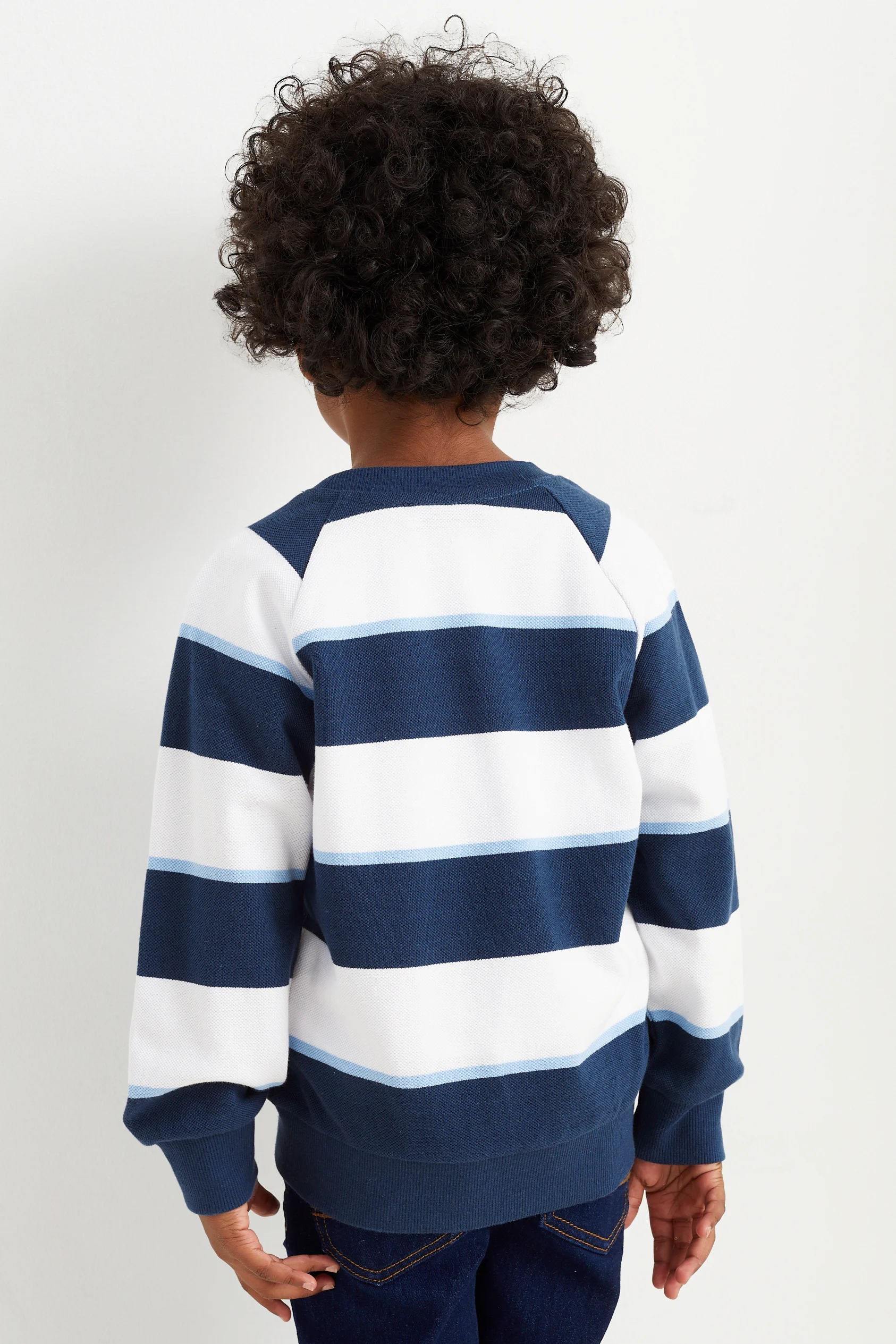 Sweatshirt - striped