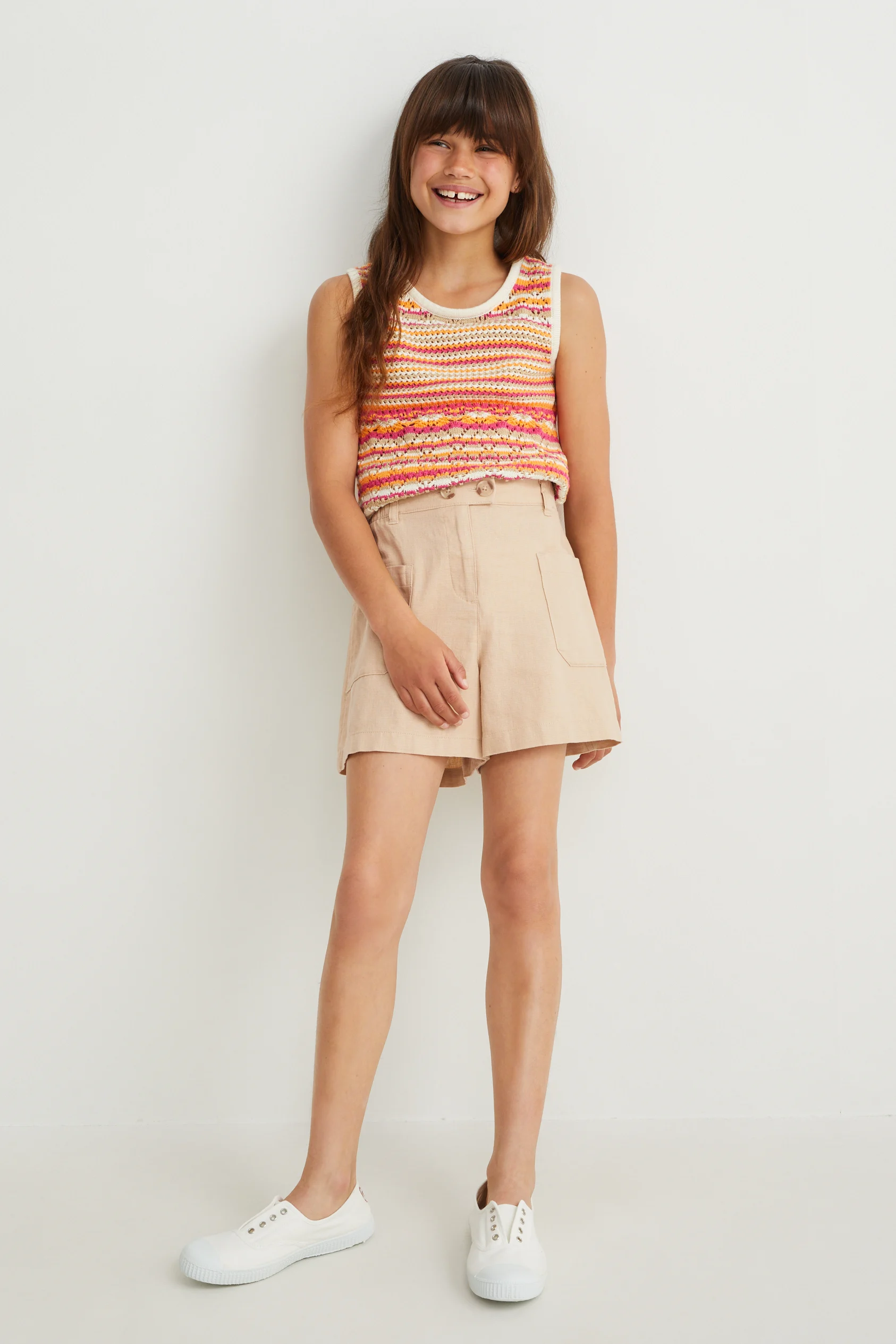 Shorts - linen blend