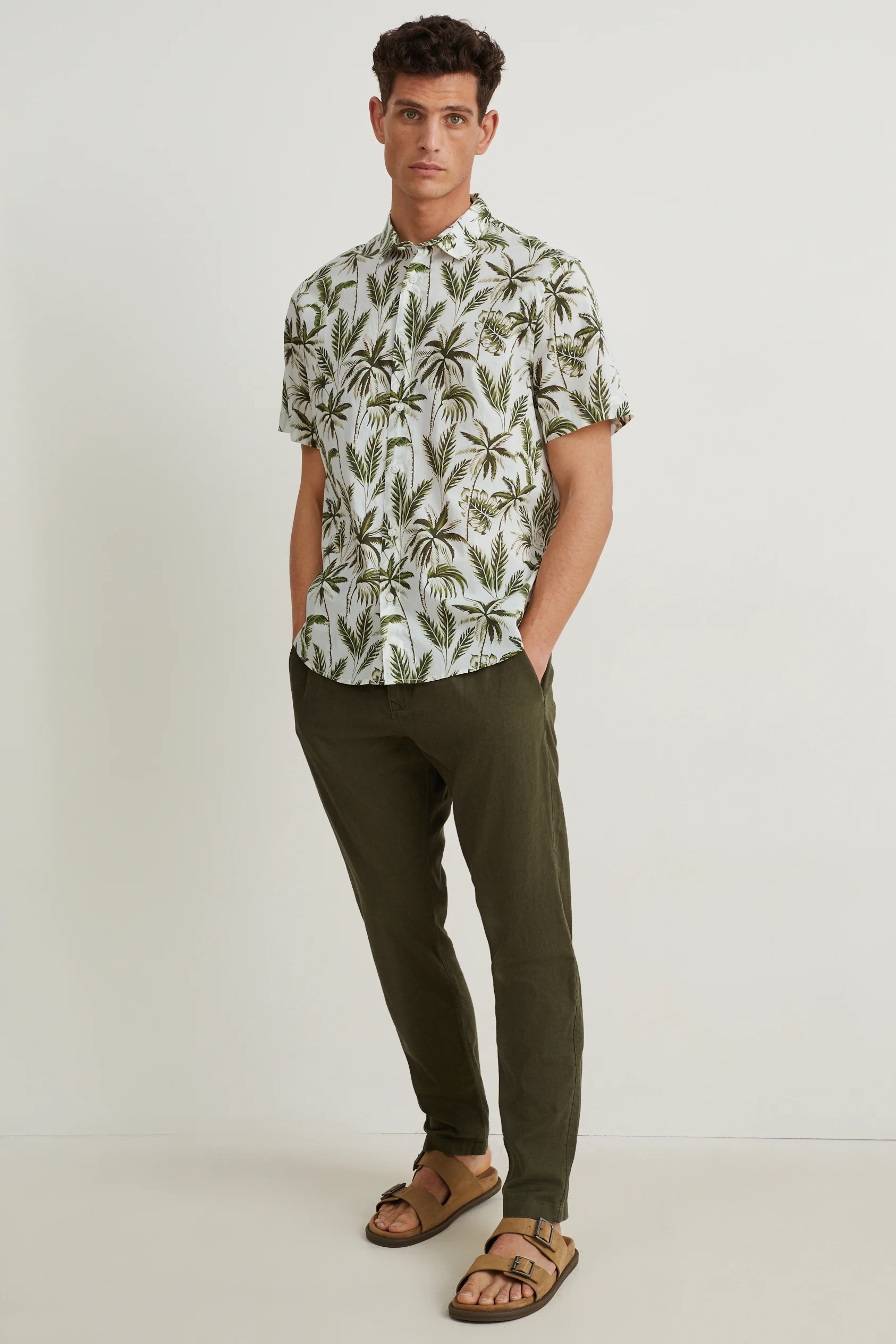 Shirt - regular fit - kent collar