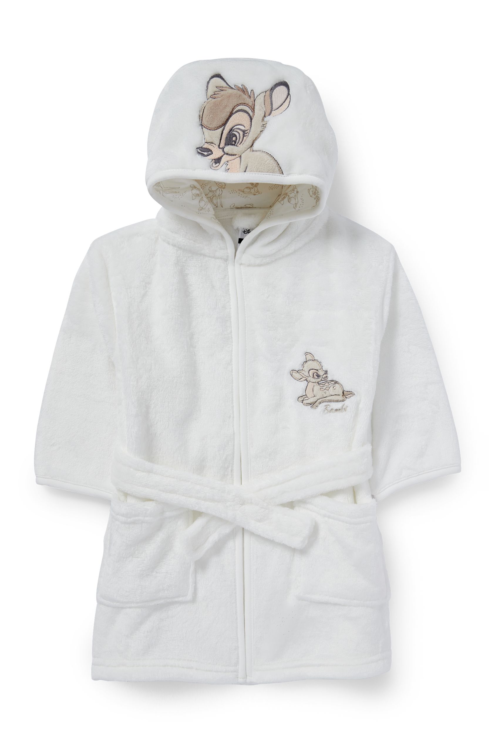 Bambi - baby bathrobe with hood