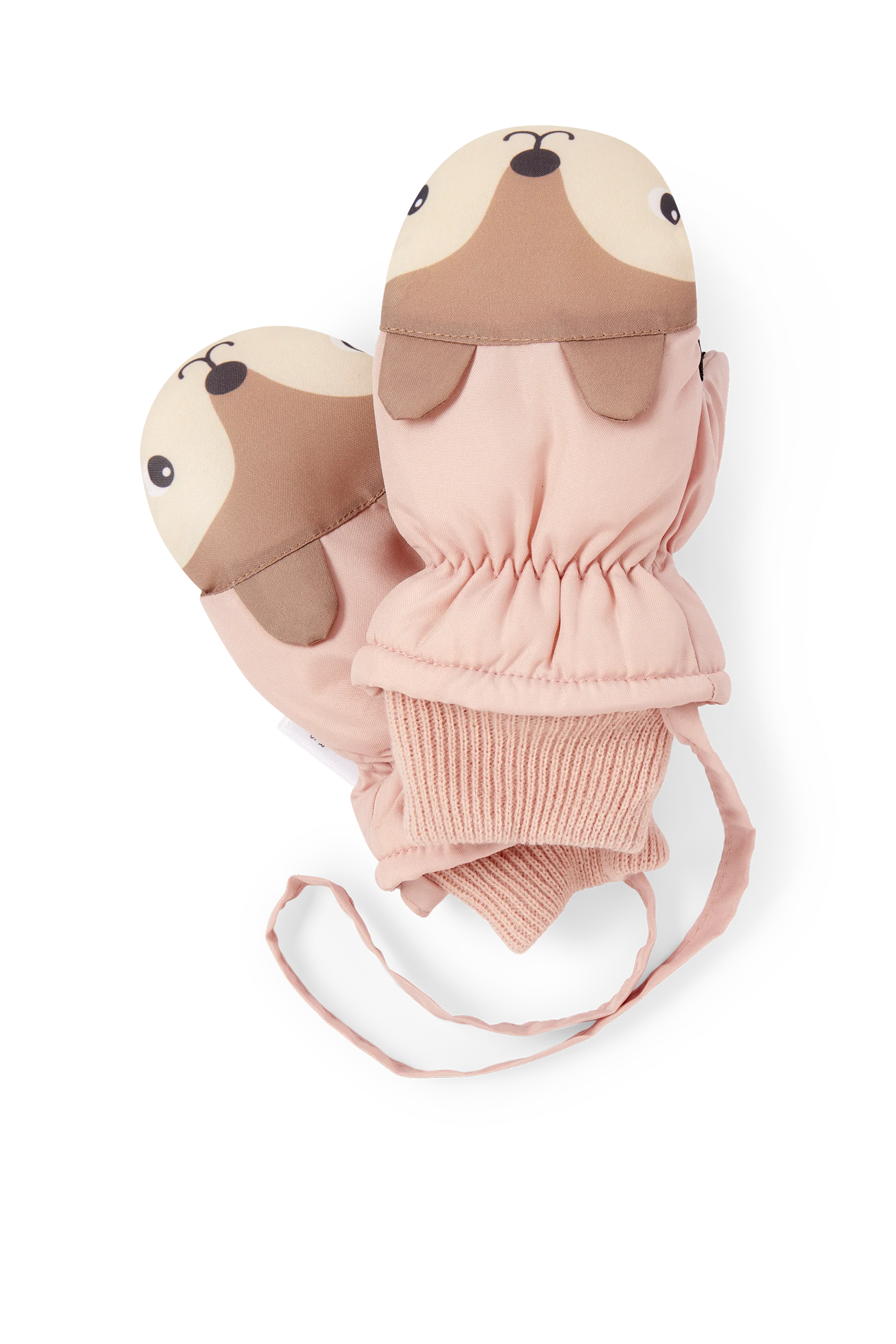 Teddy bear - baby mittens