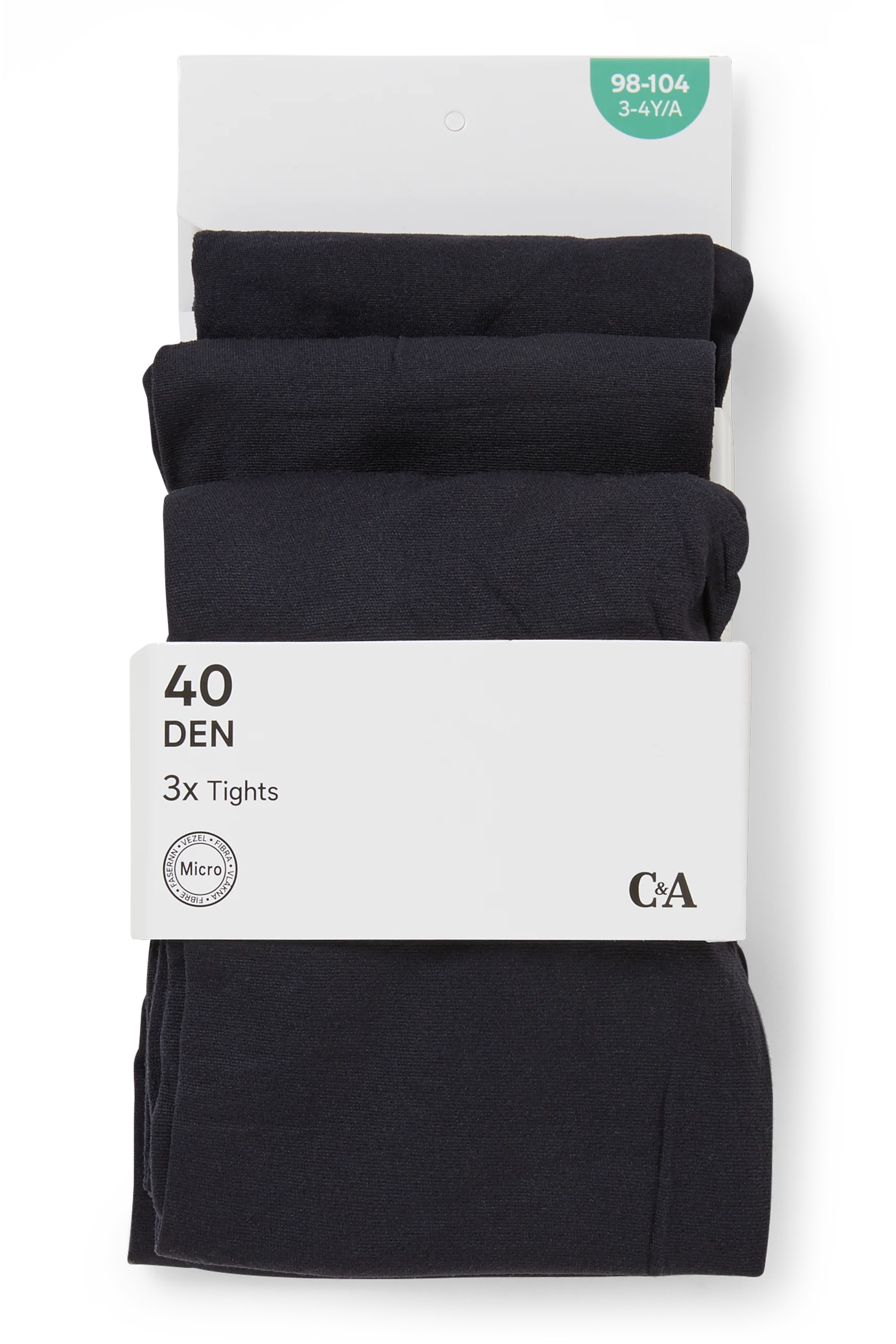 Multipack of 3 - tights - 40 denier