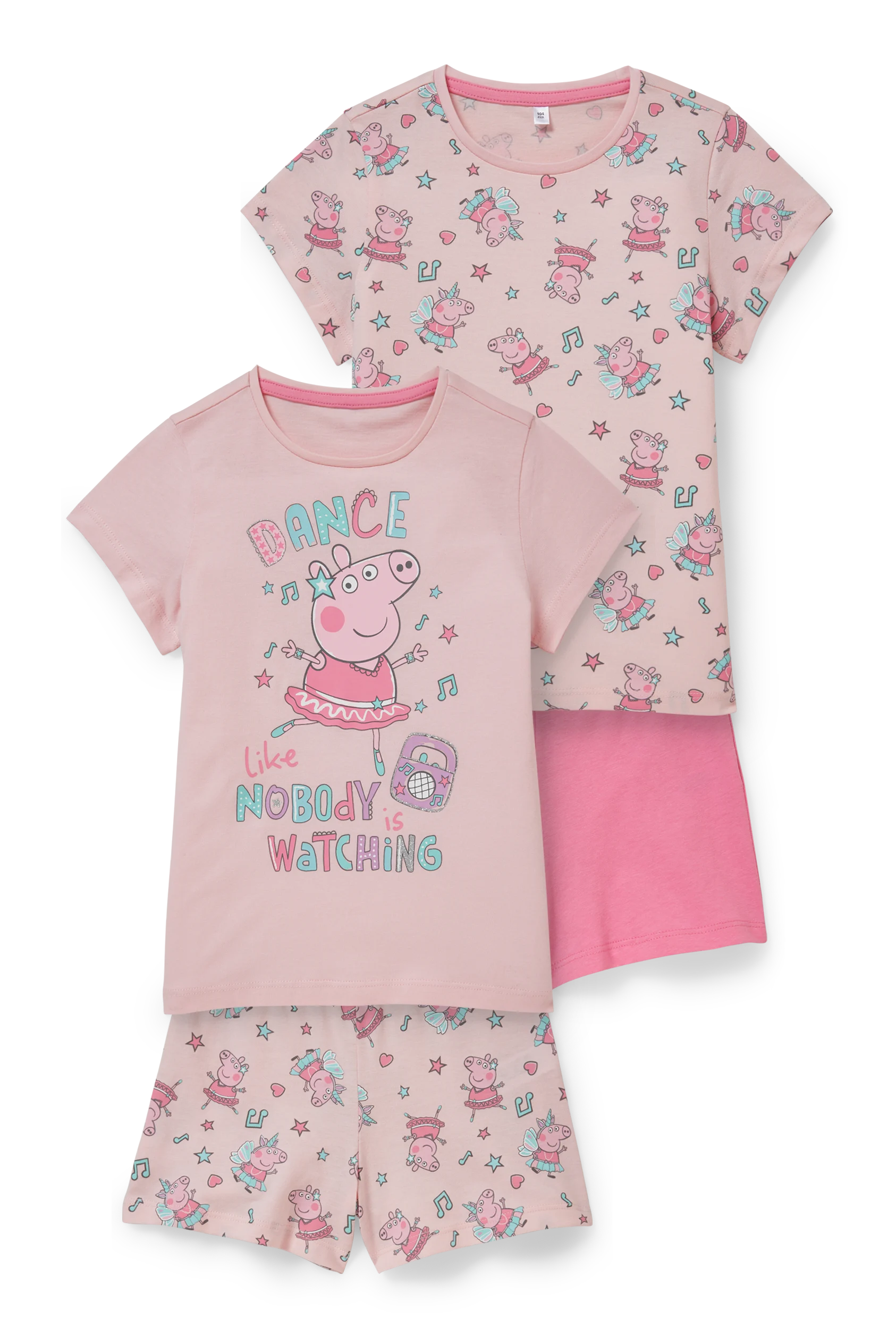 Multipack of 2 - Peppa Pig - short pyjamas - 4 piece
