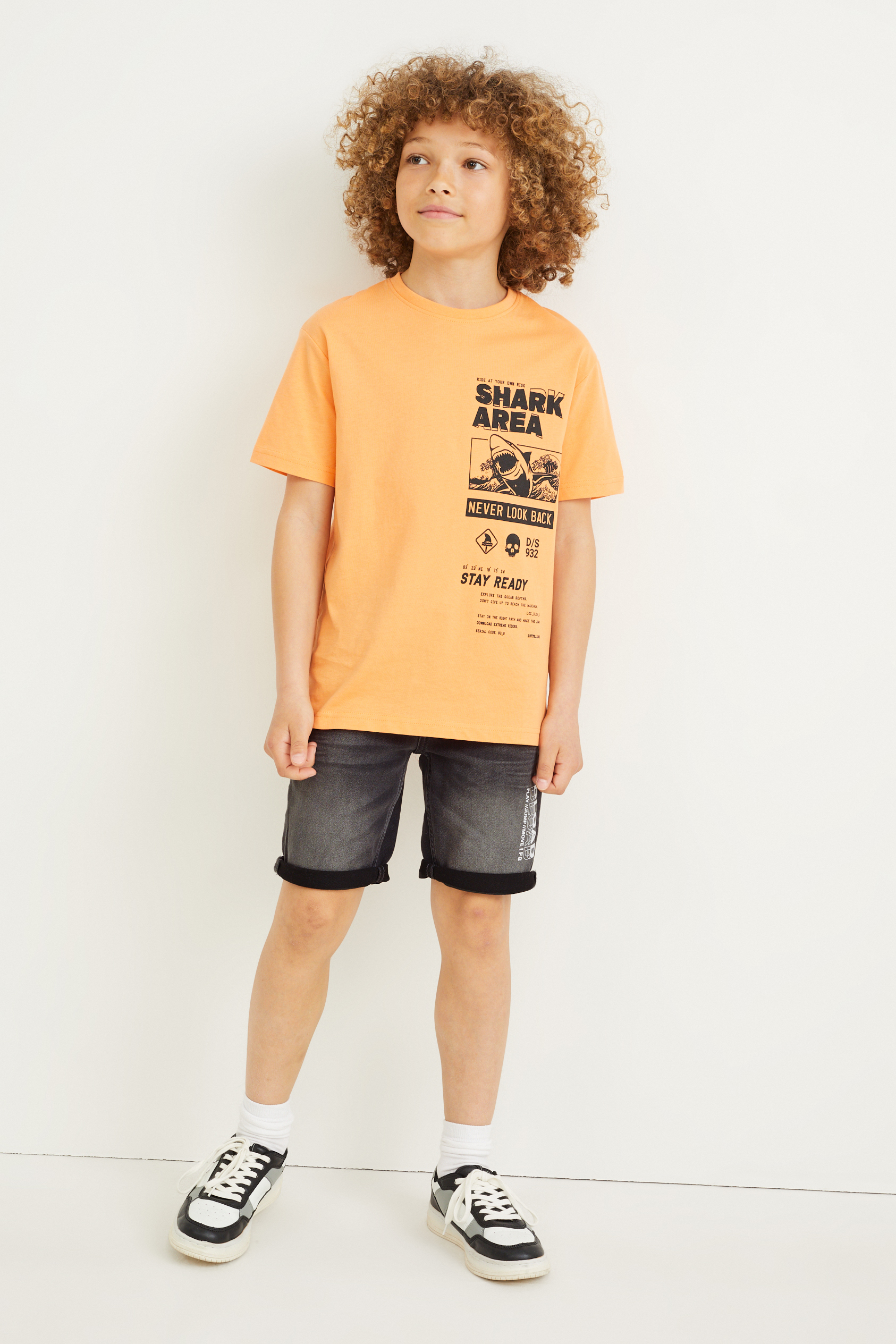 Denim shorts - jog denim