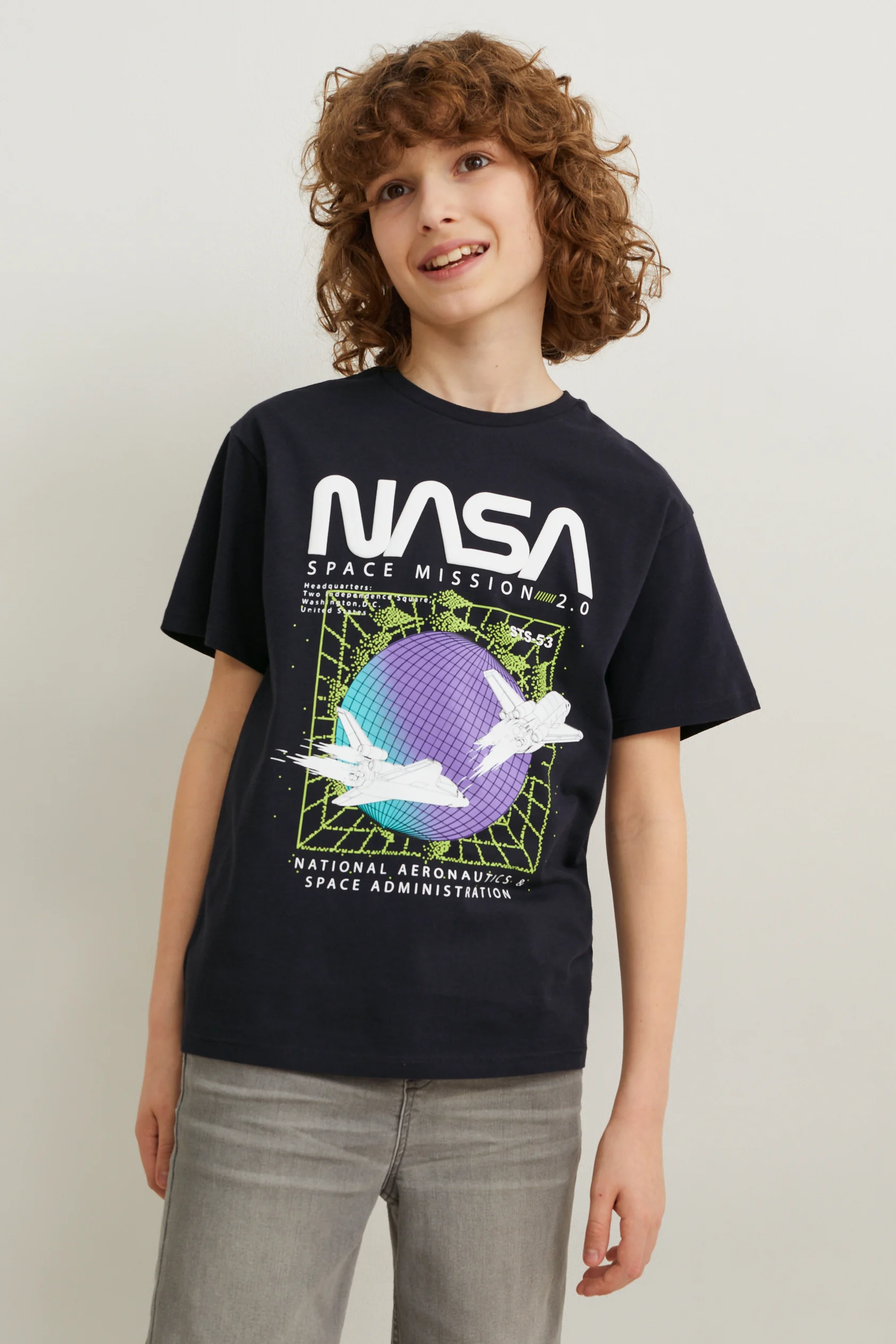 NASA - short sleeve T-shirt