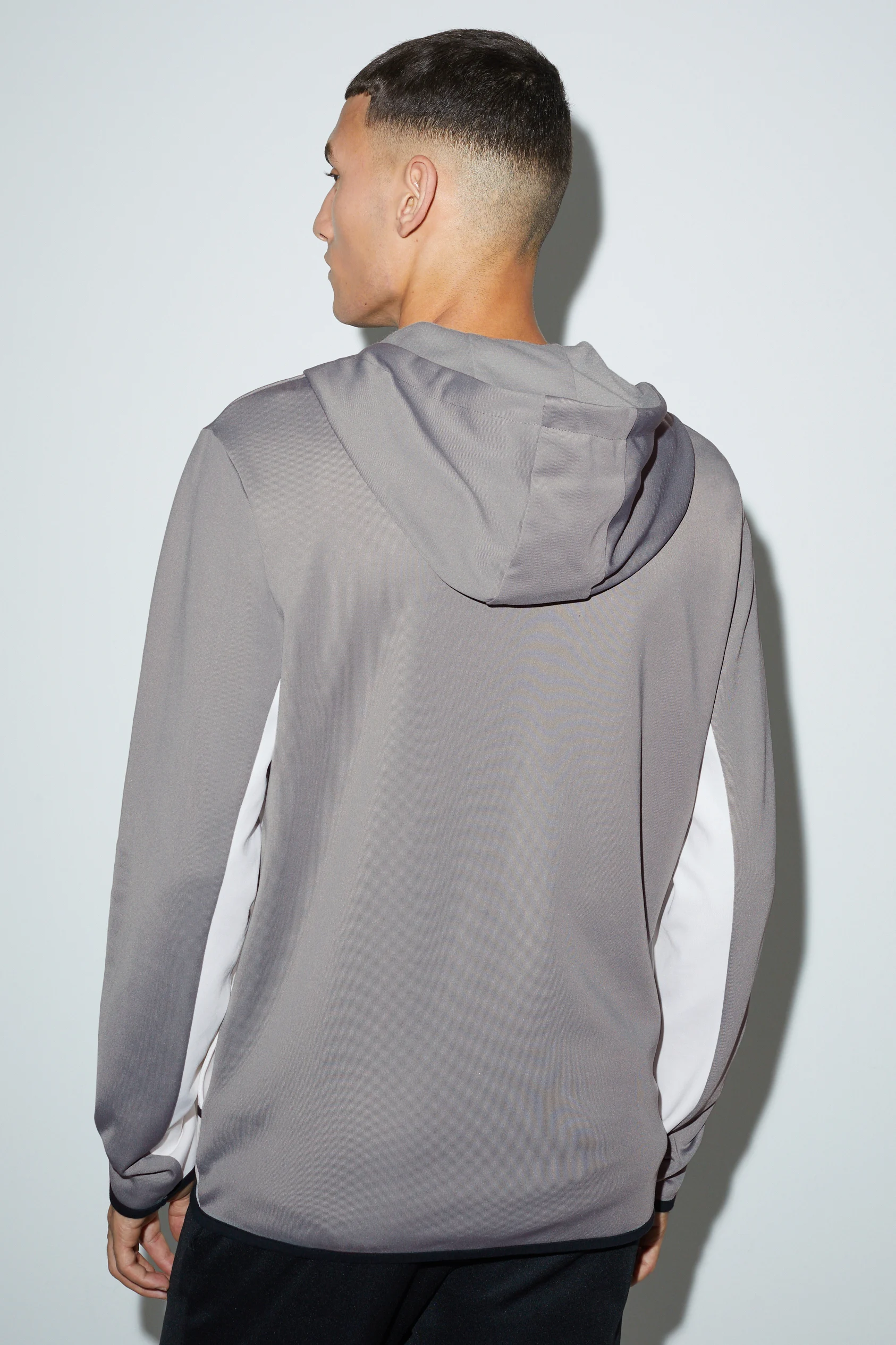 Zip-through hoodie