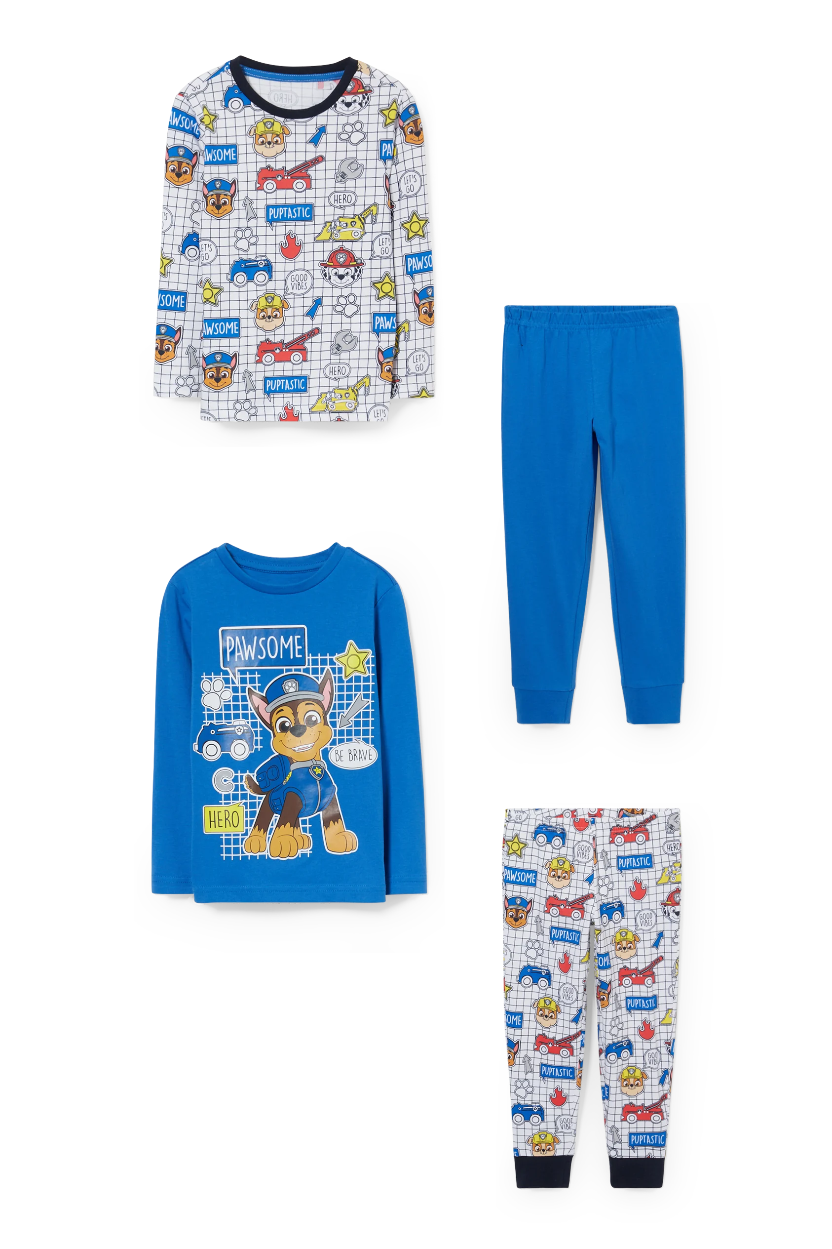 Multipack of 2 - PAW Patrol - pyjamas - 4 piece