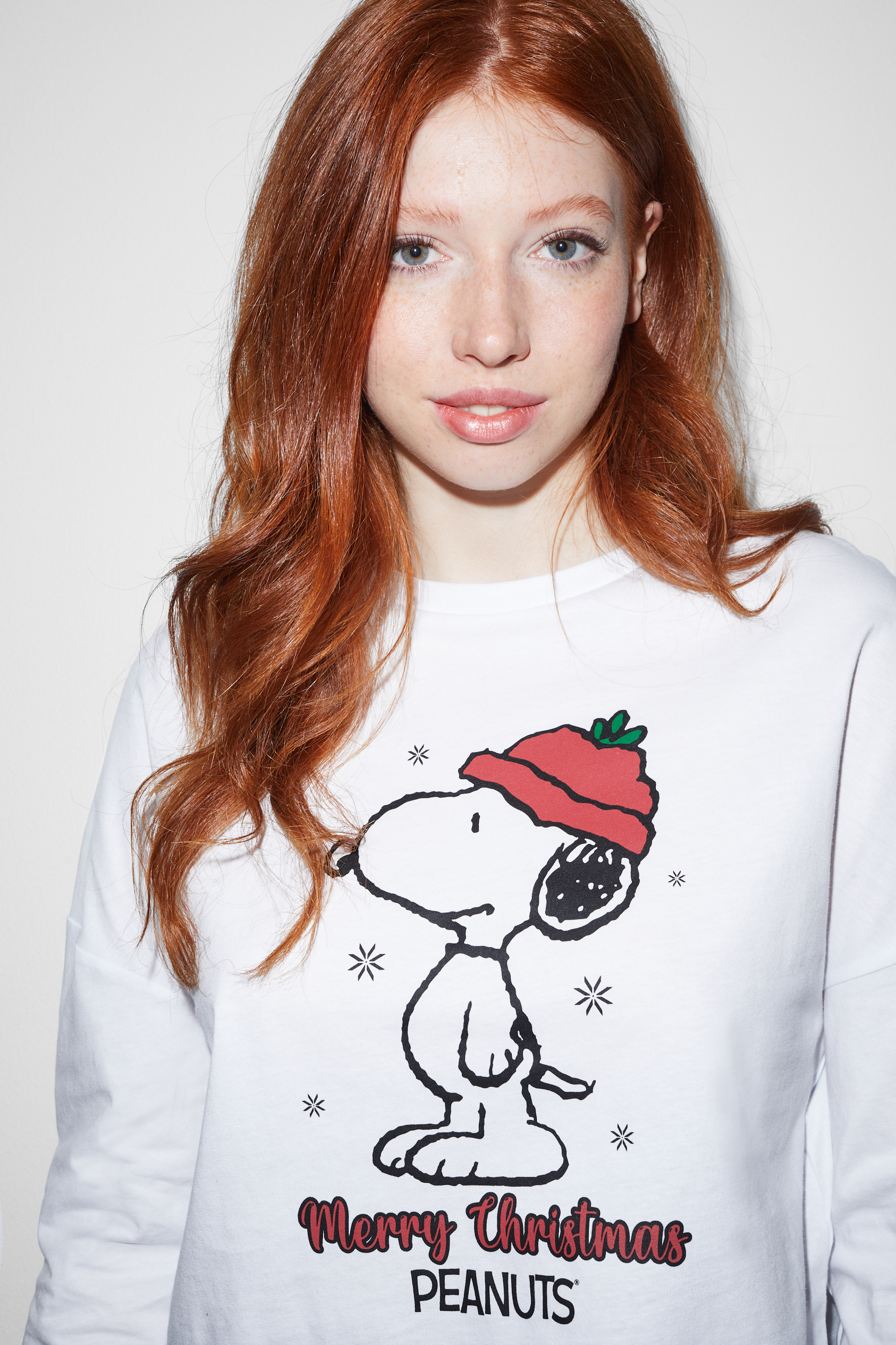 CLOCKHOUSE - Christmas pyjama top - Peanuts