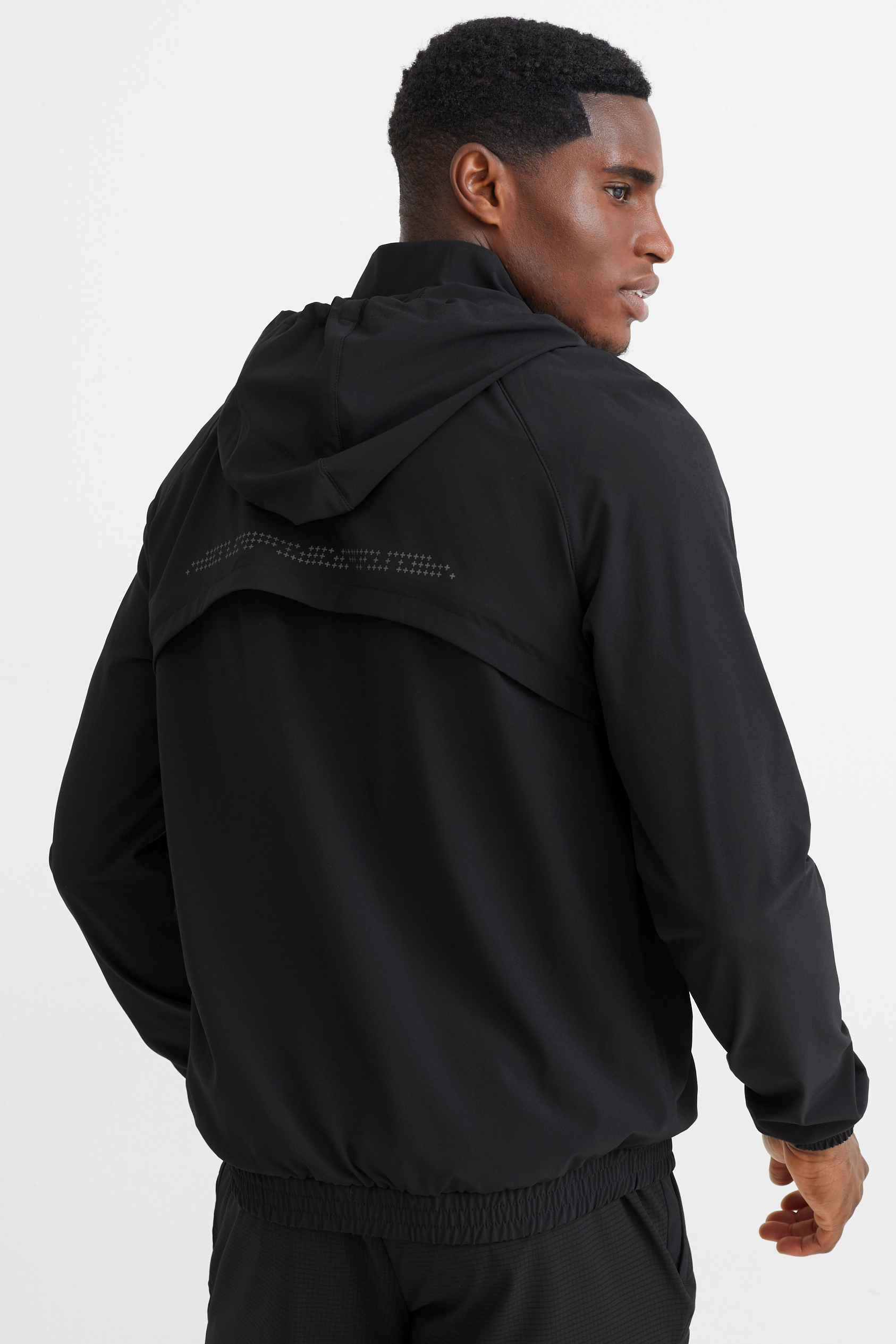 Technical jacket with hood - flex - 4-way stretch