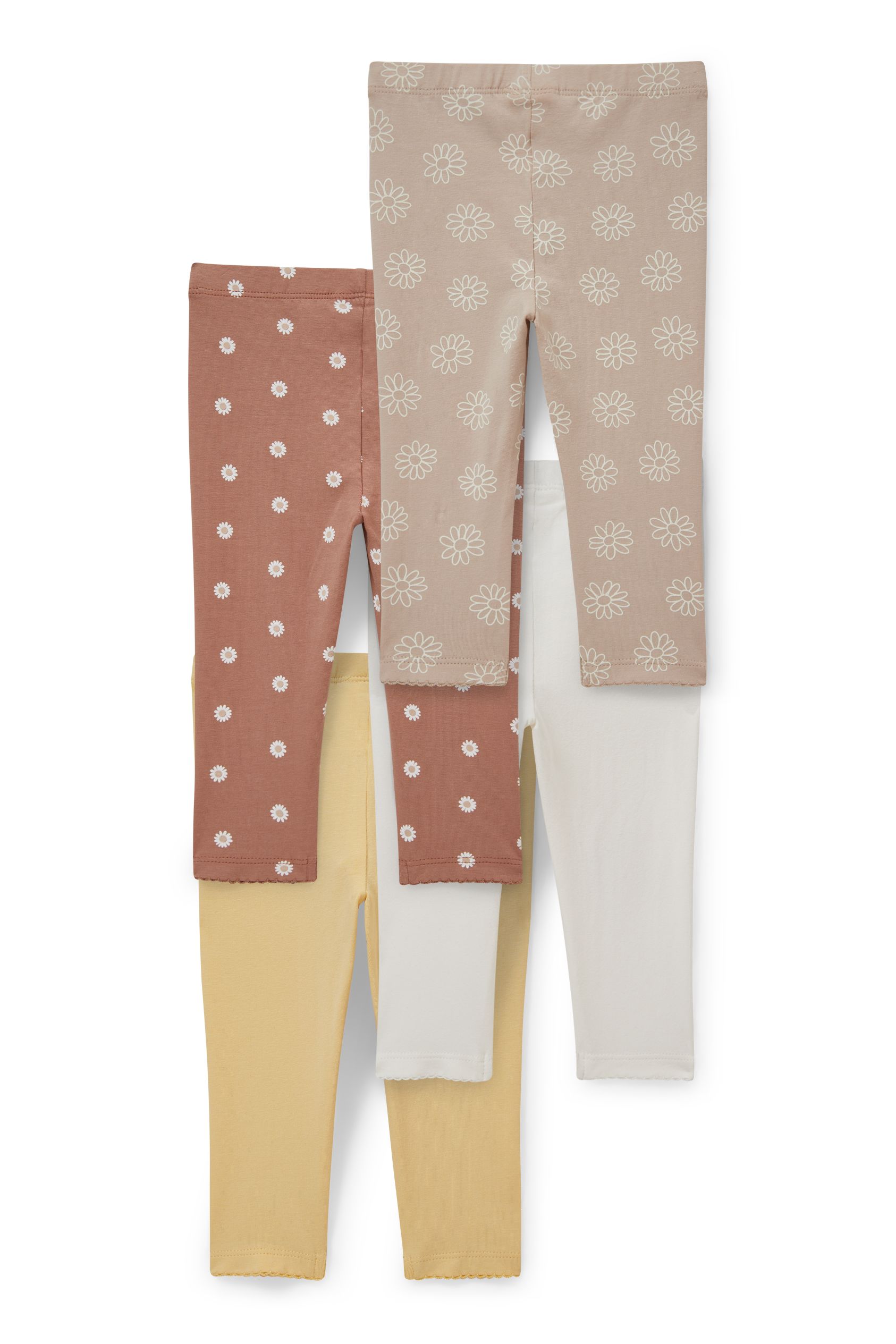 Multipack of 4 - baby leggings