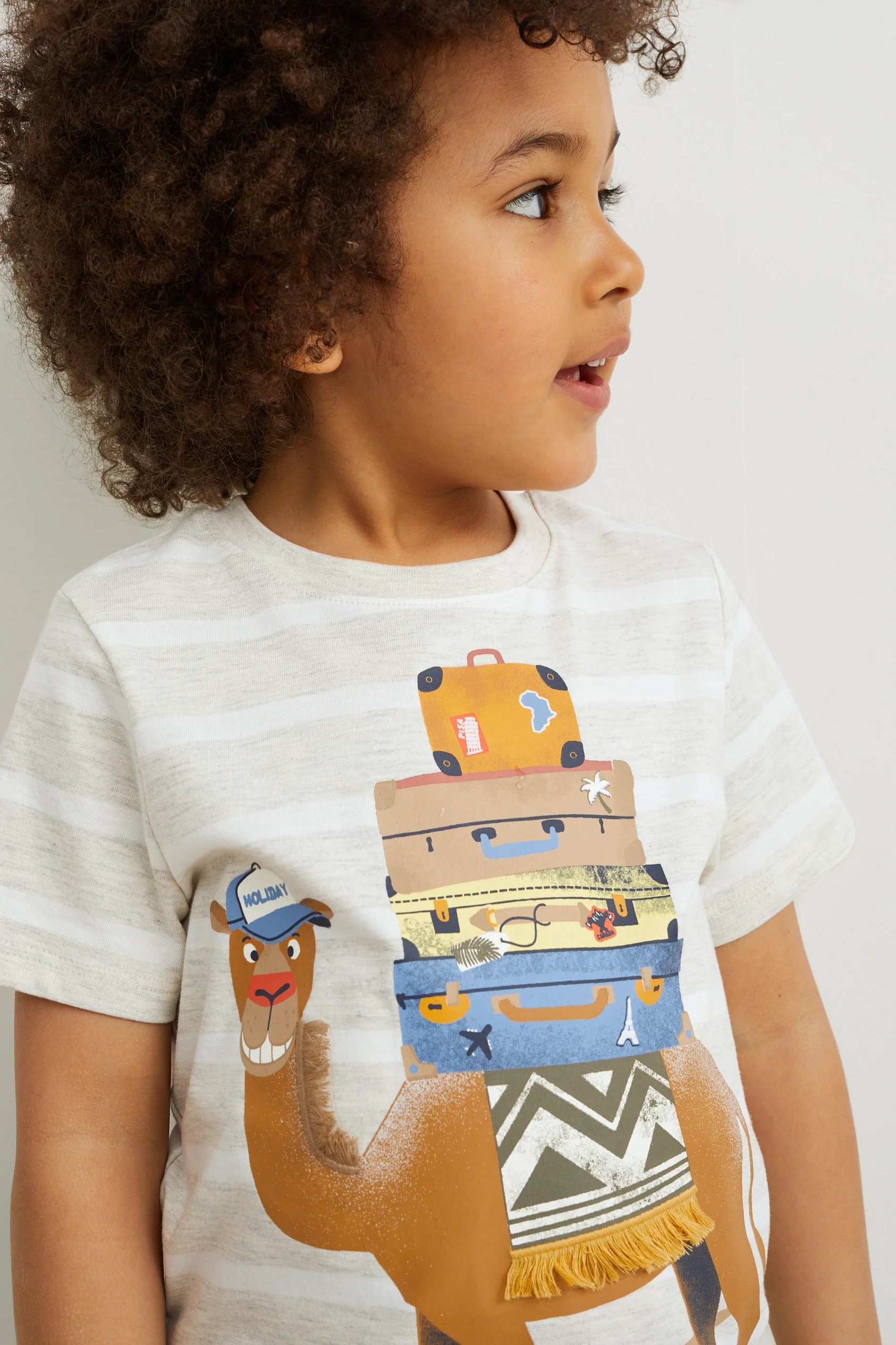 Short sleeve T-shirt - striped