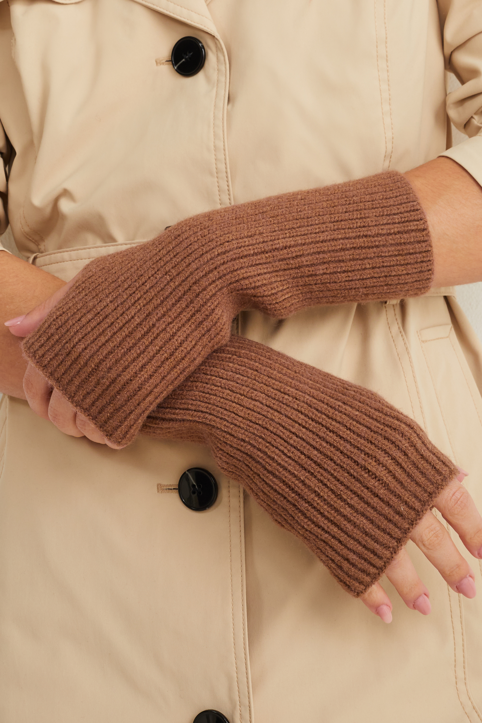 Fingerless gloves