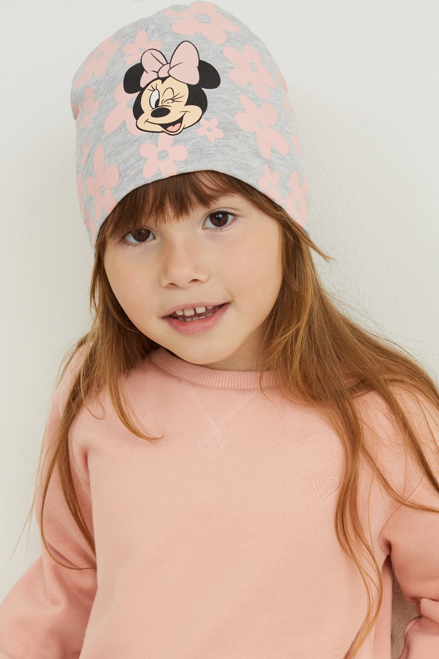 Minnie Mouse - hat - floral