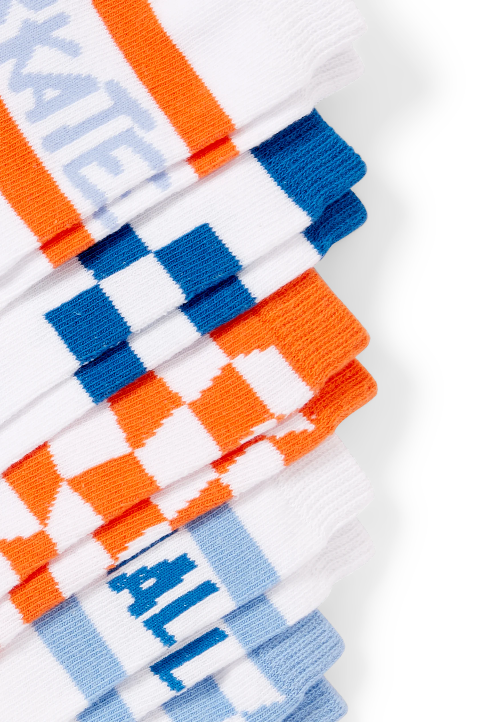 Multipack of 5 - skate - socks with motif