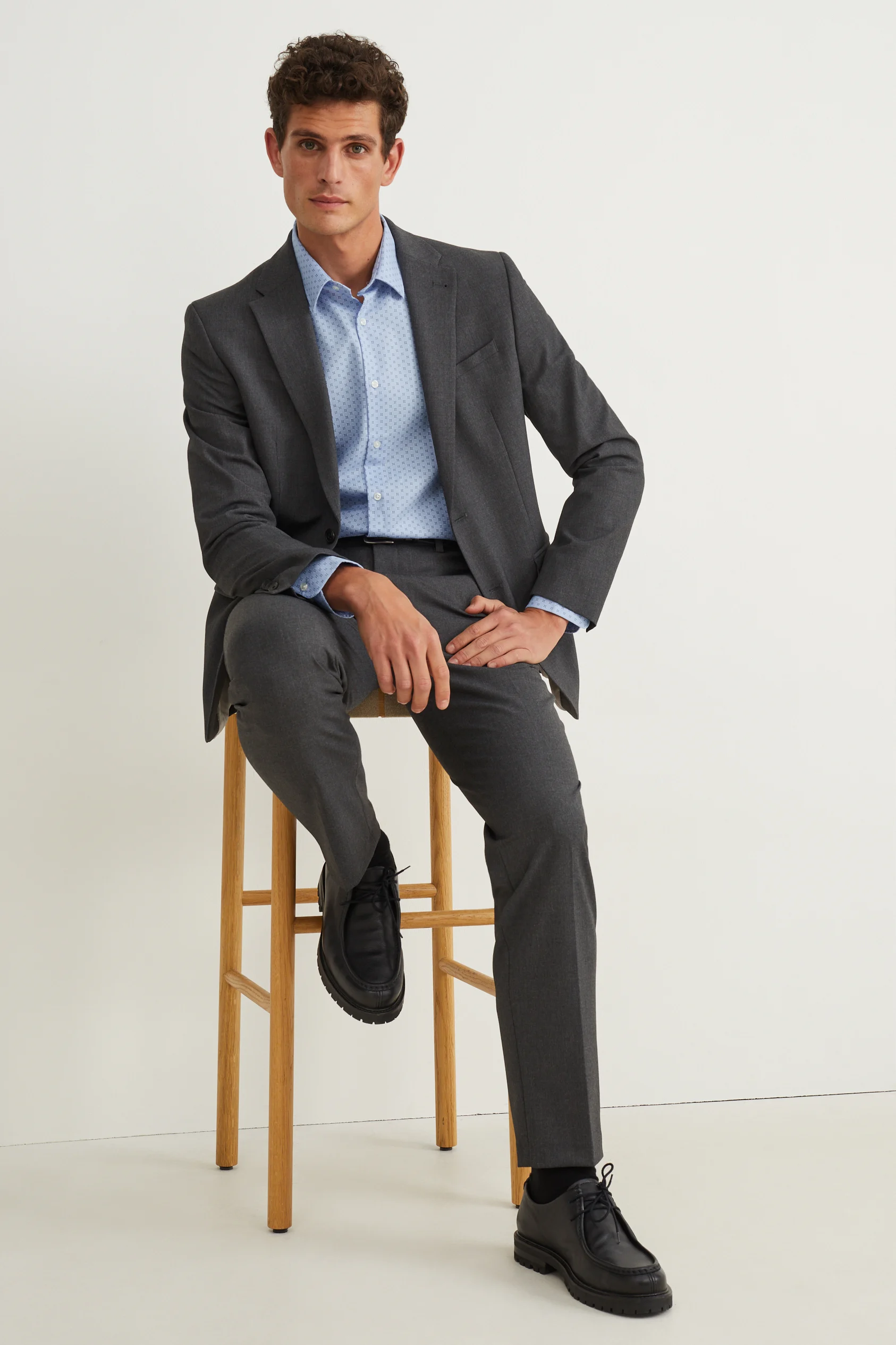 Business shirt - regular fit - Kent collar - easy-iron