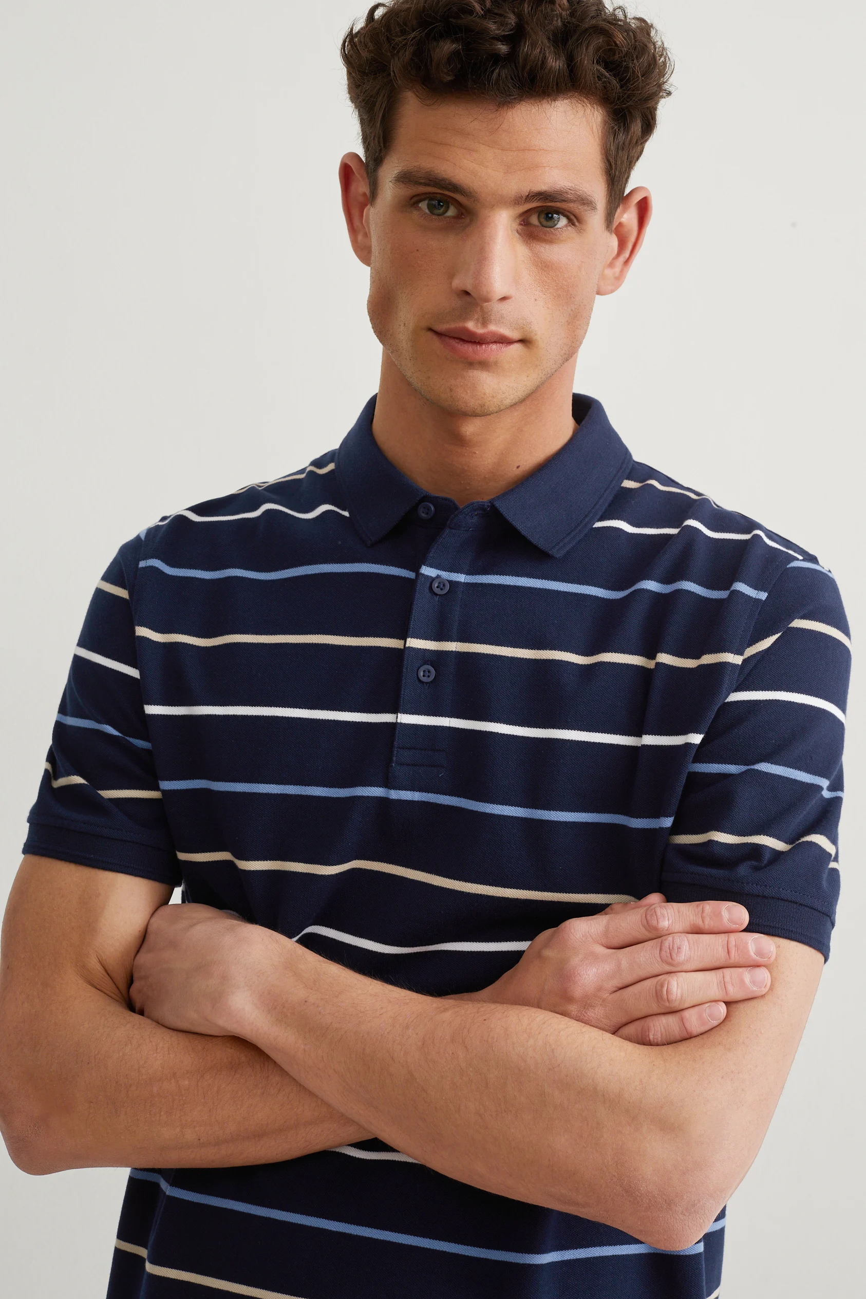 Polo shirt - striped