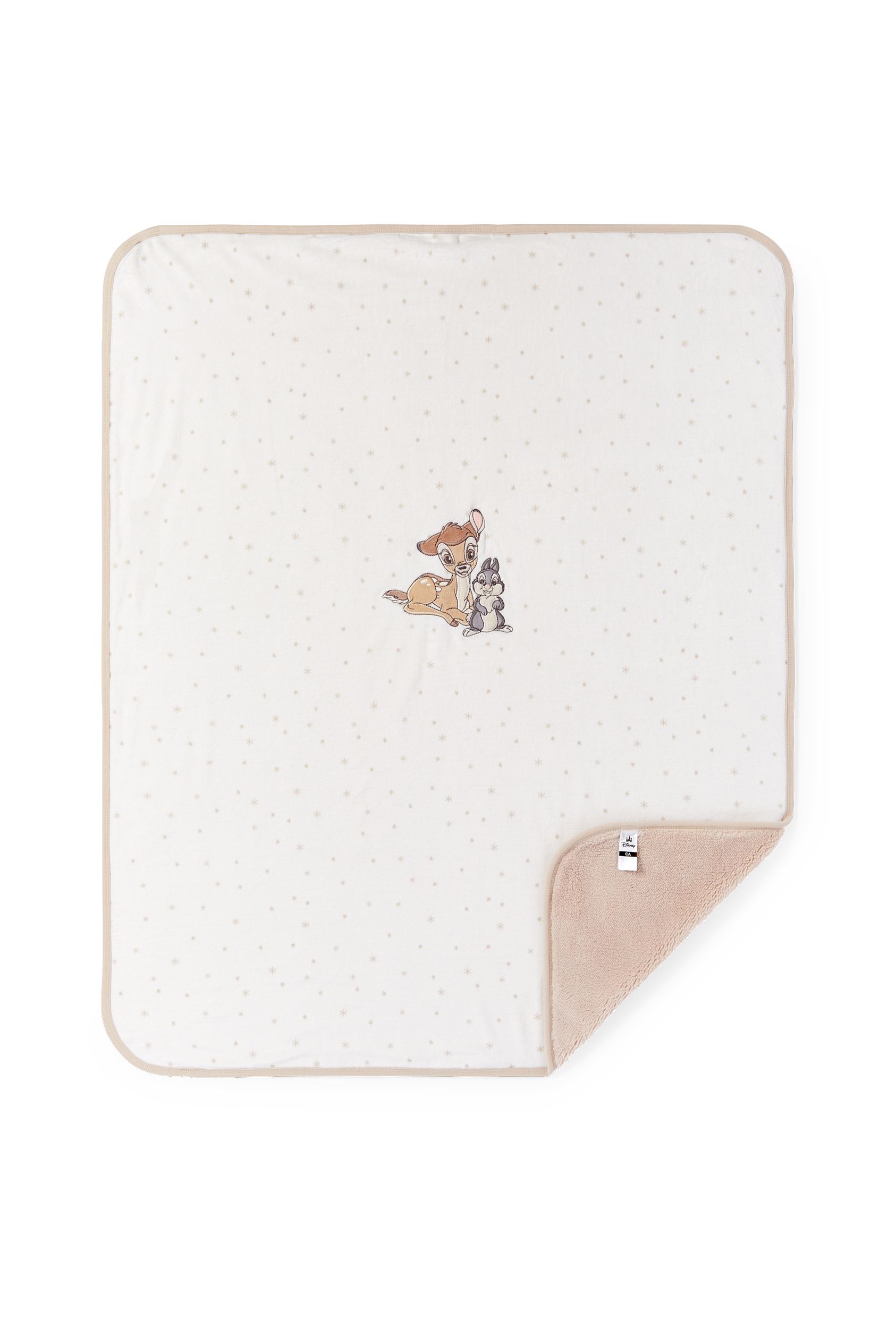 Bambi - baby blanket - patterned