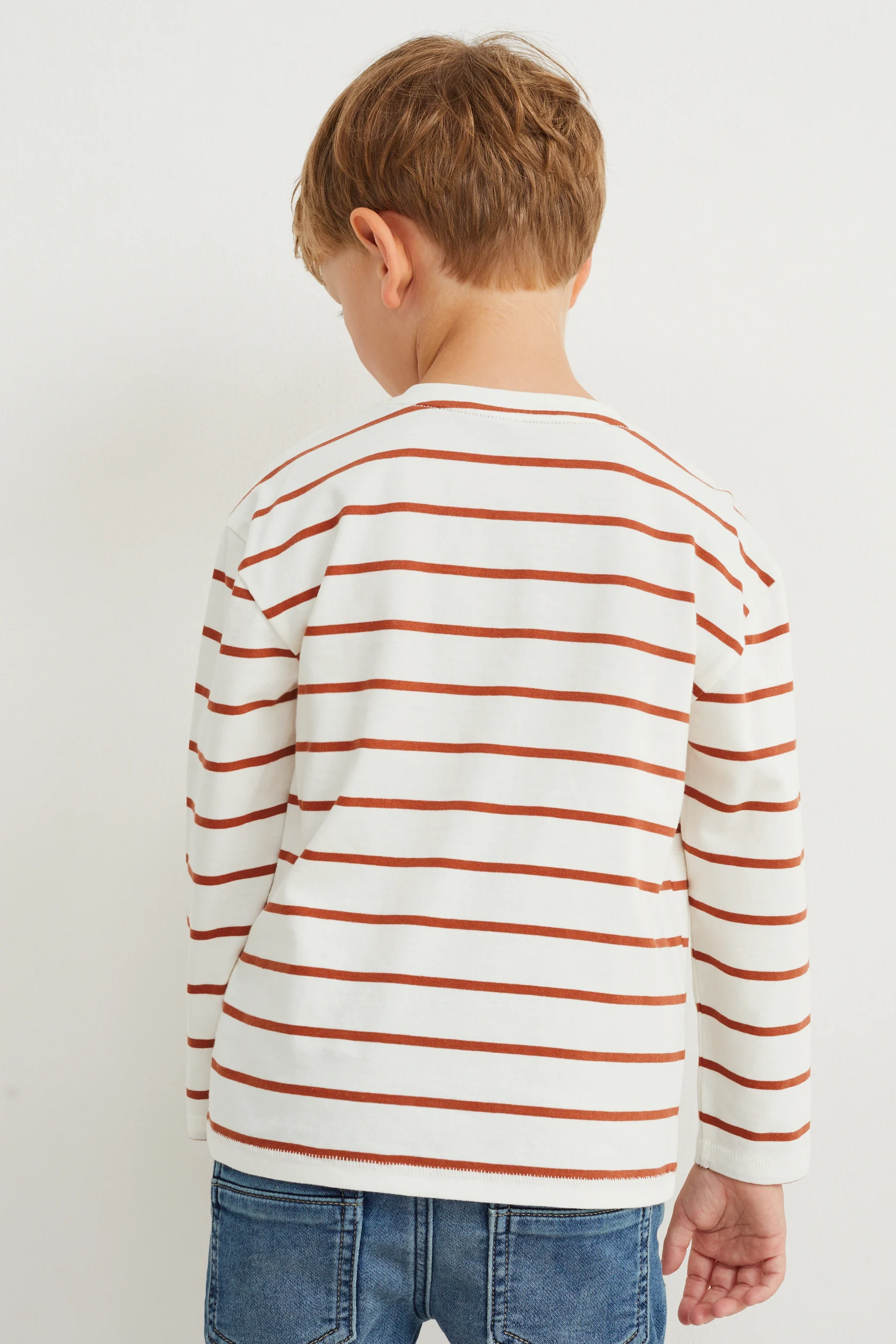 Long sleeve top - striped