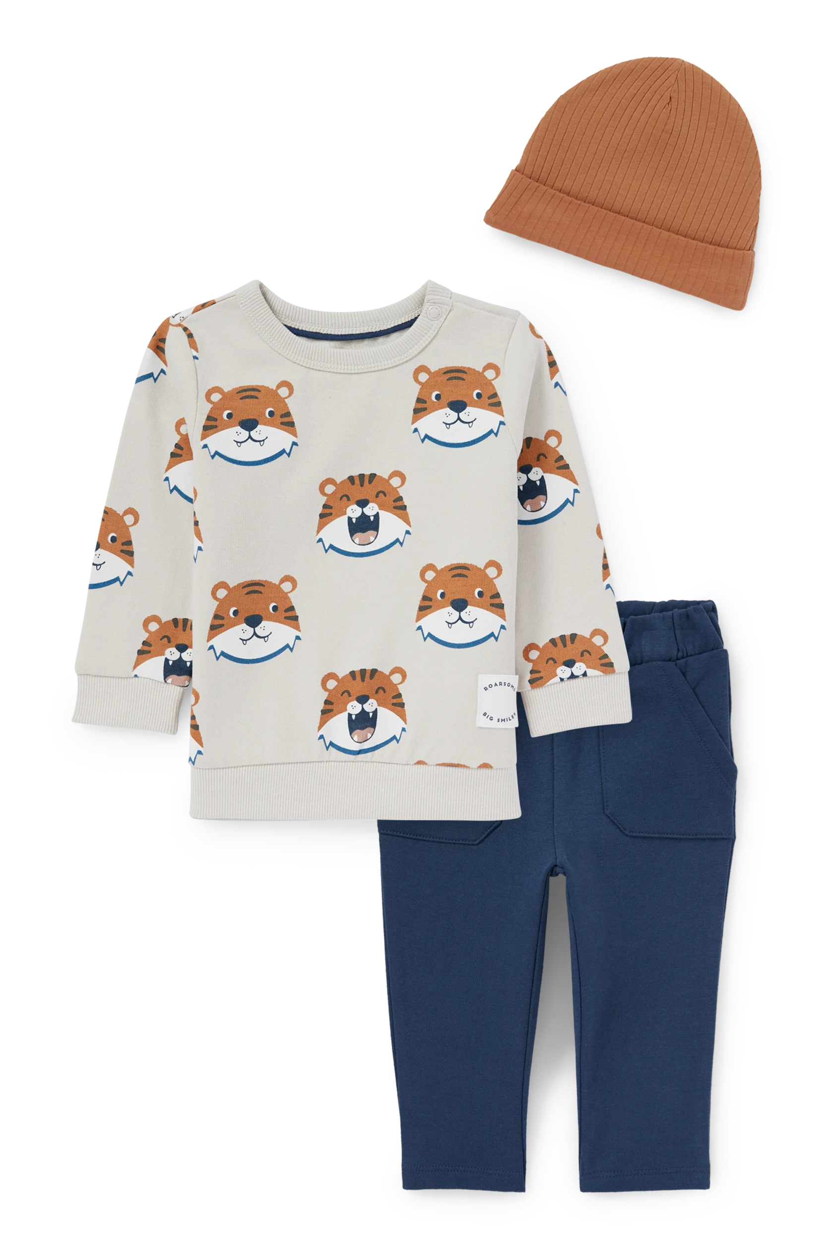 Tiger - baby outfit - 3 piece