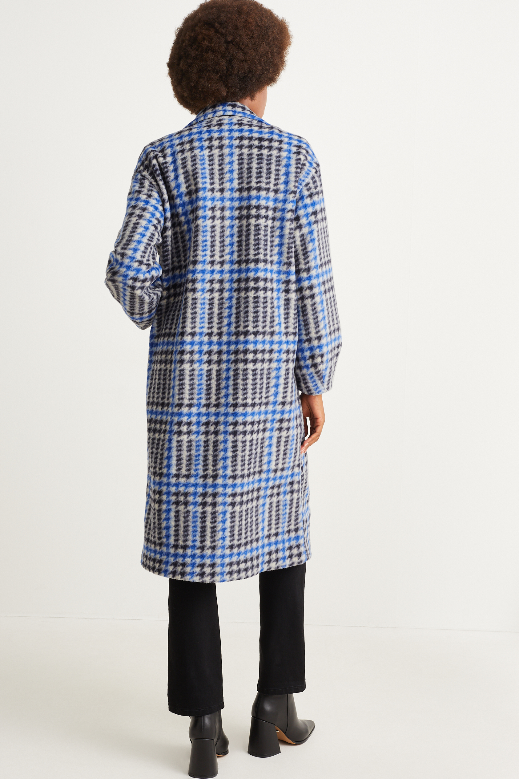 Coat - patterned
