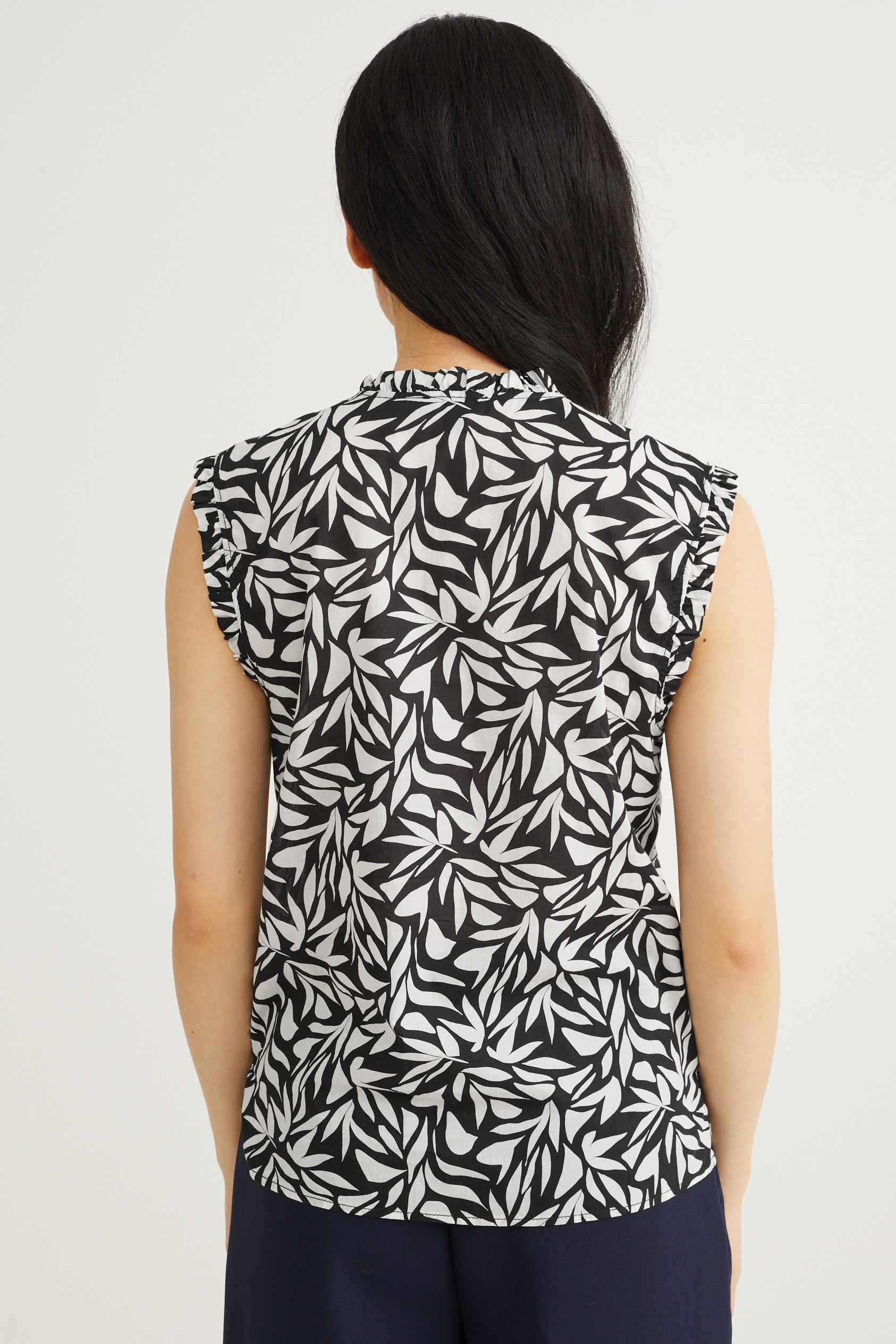 Blouse top - patterned