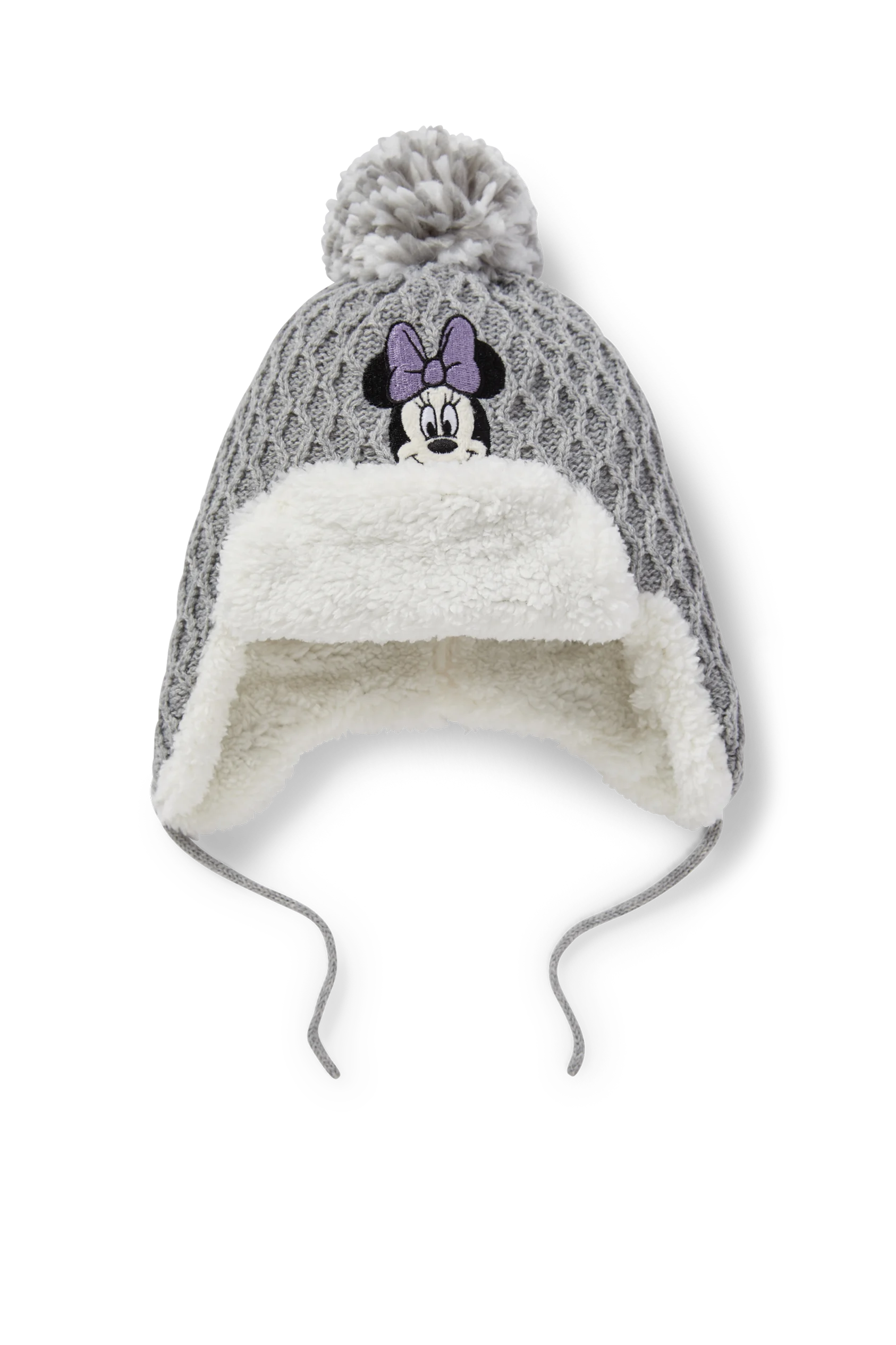 Minnie Mouse - knitted baby hat