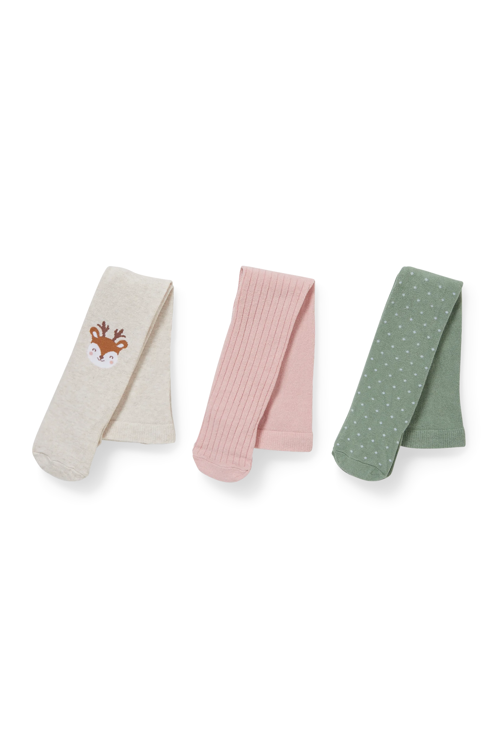 Multipack of 3 - baby tights