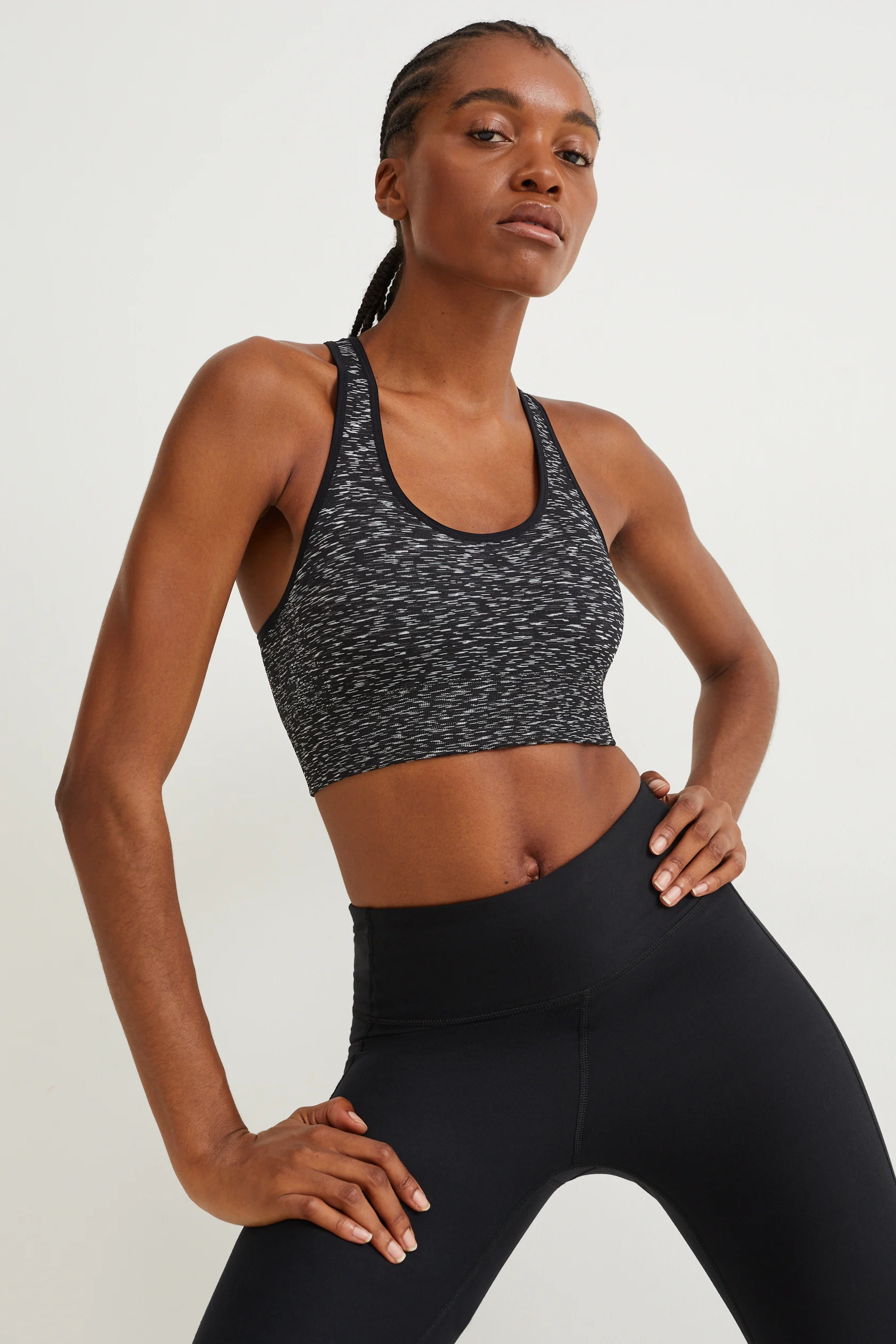Sports bra - padded - seamless