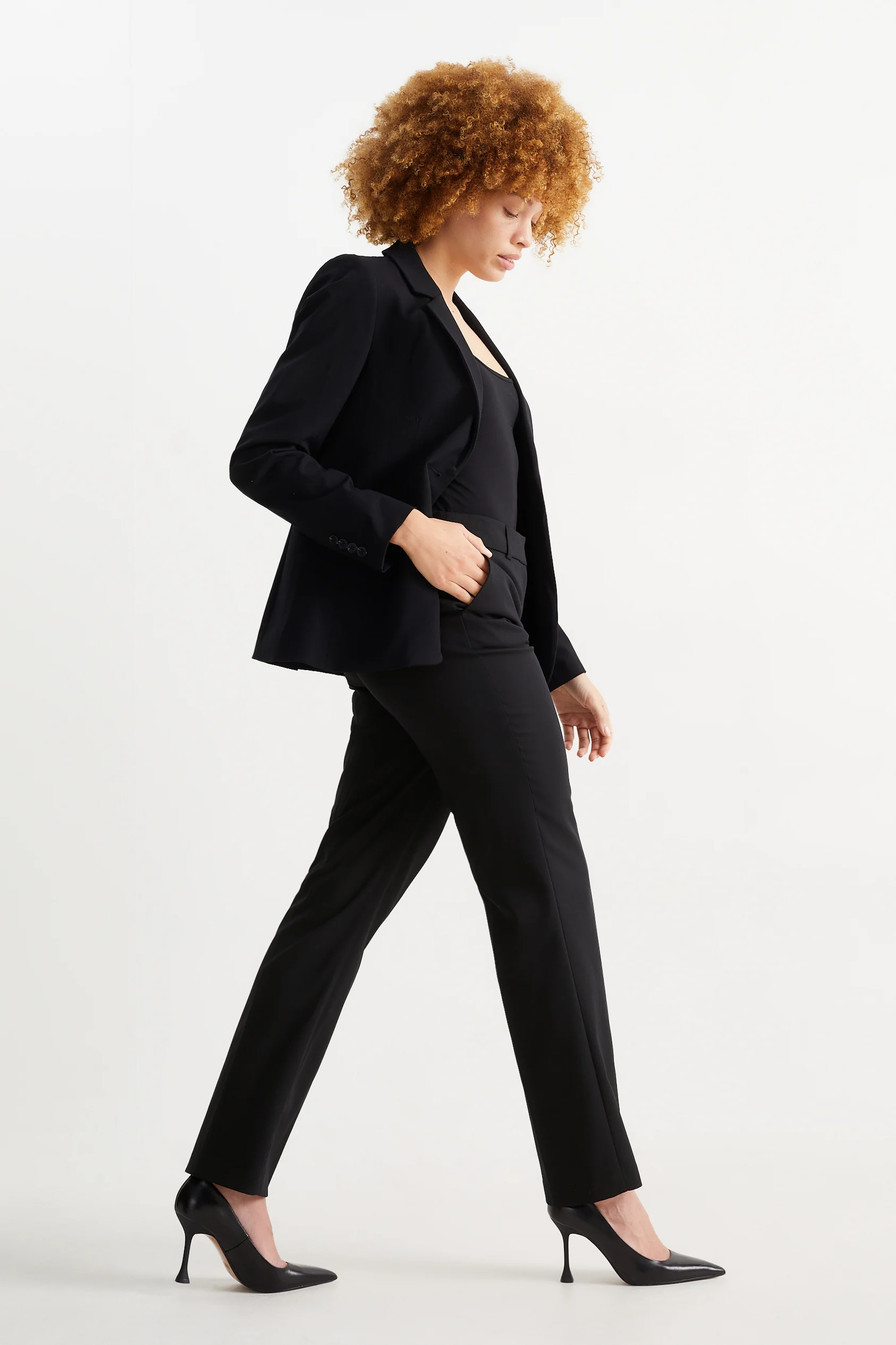Business trousers - straight fit