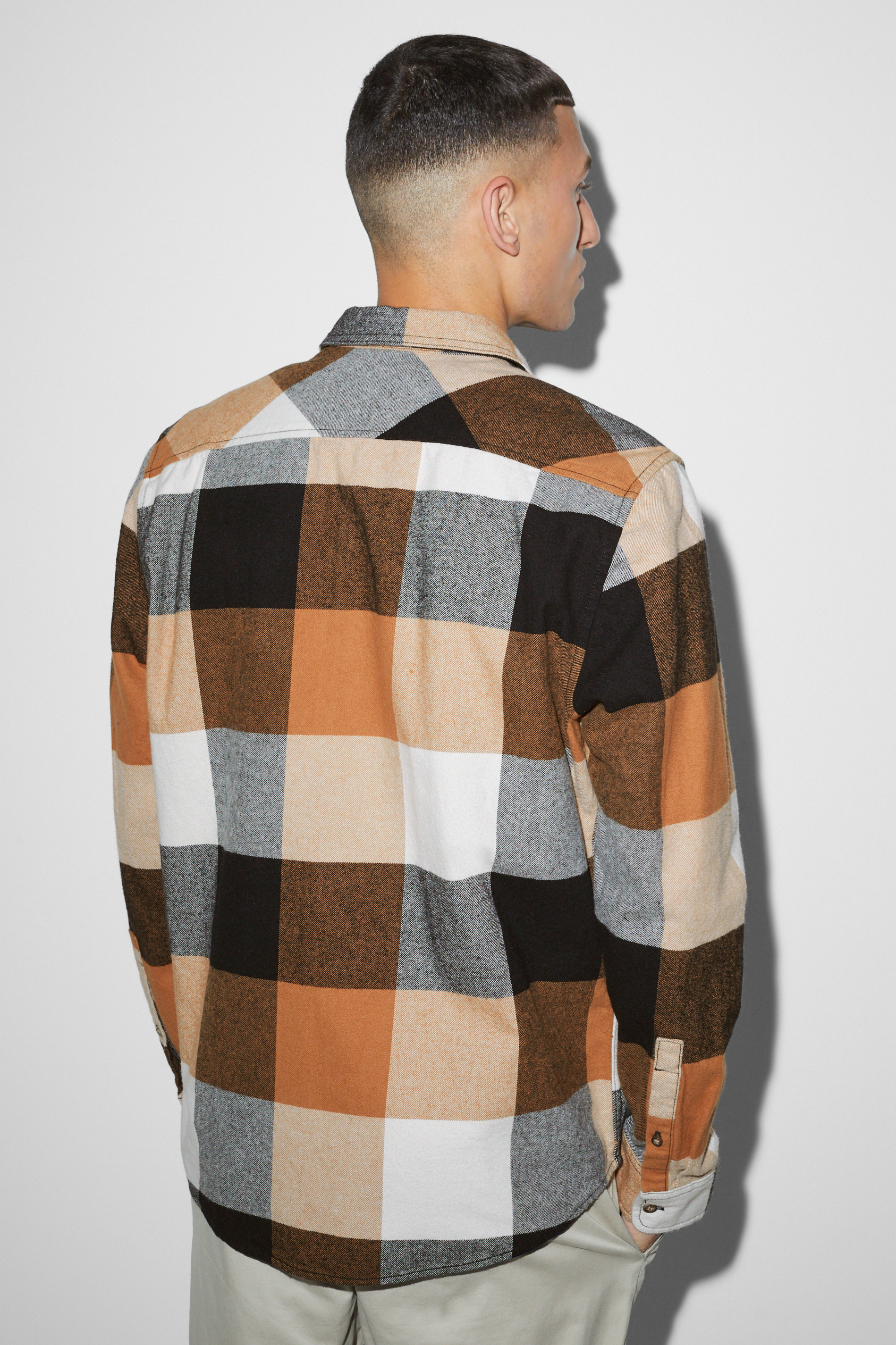 Flannel shirt - regular fit - check