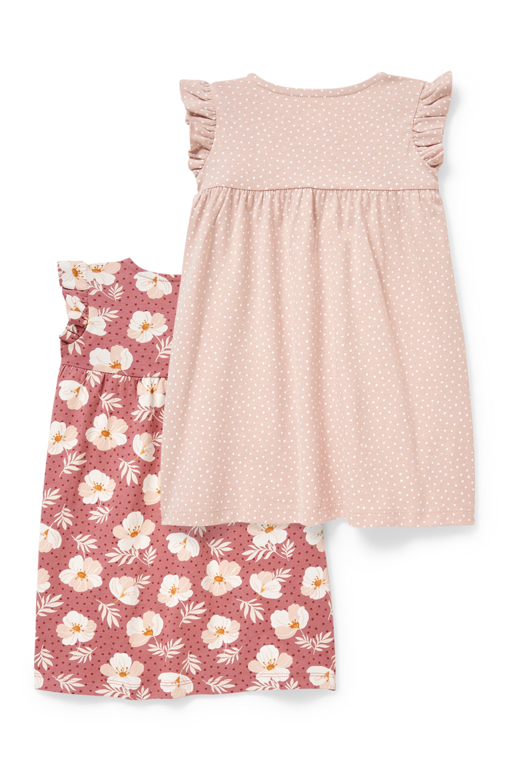 Multipack of 2 - baby dress - polka dot