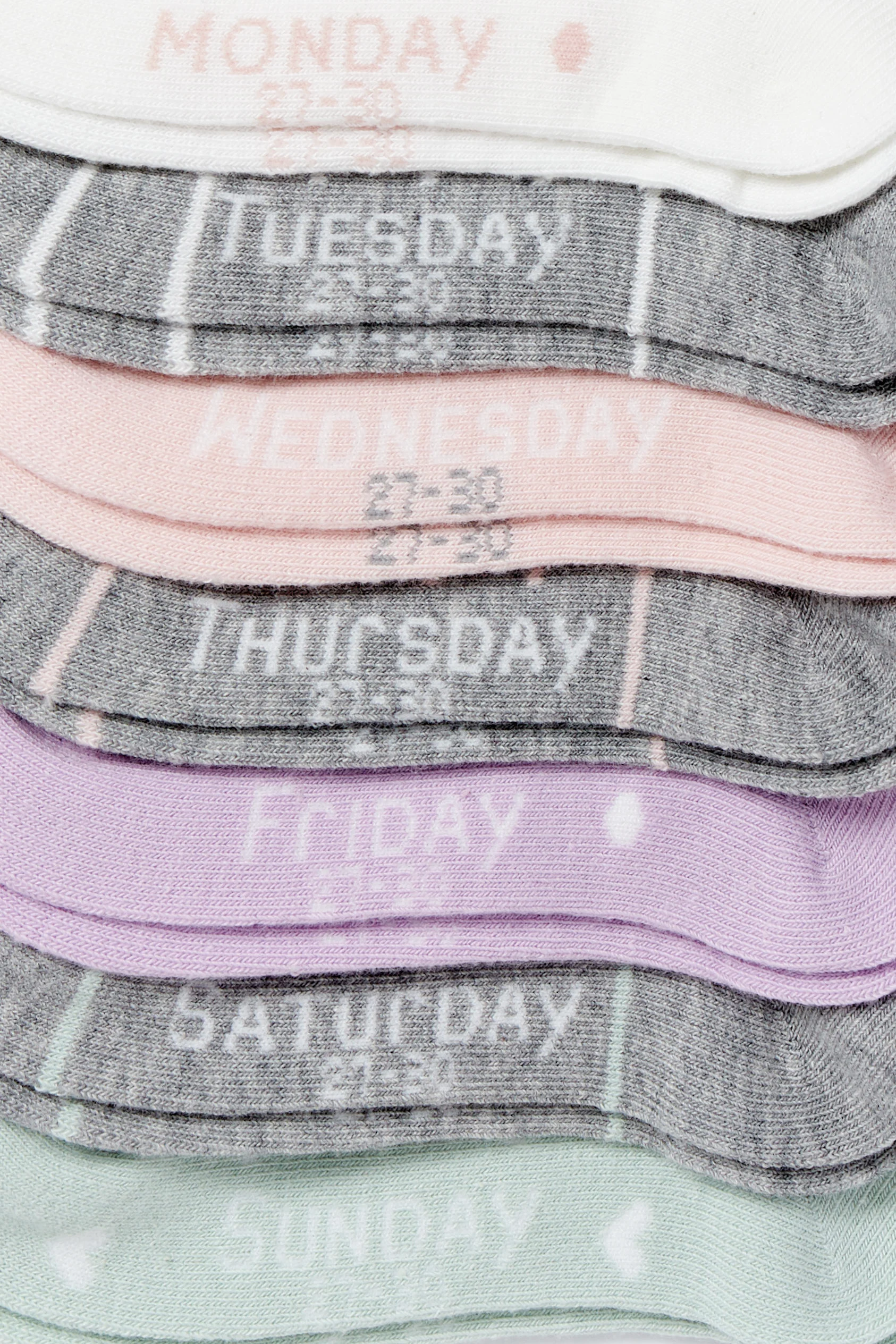 Multipack of 7 - socks - patterned