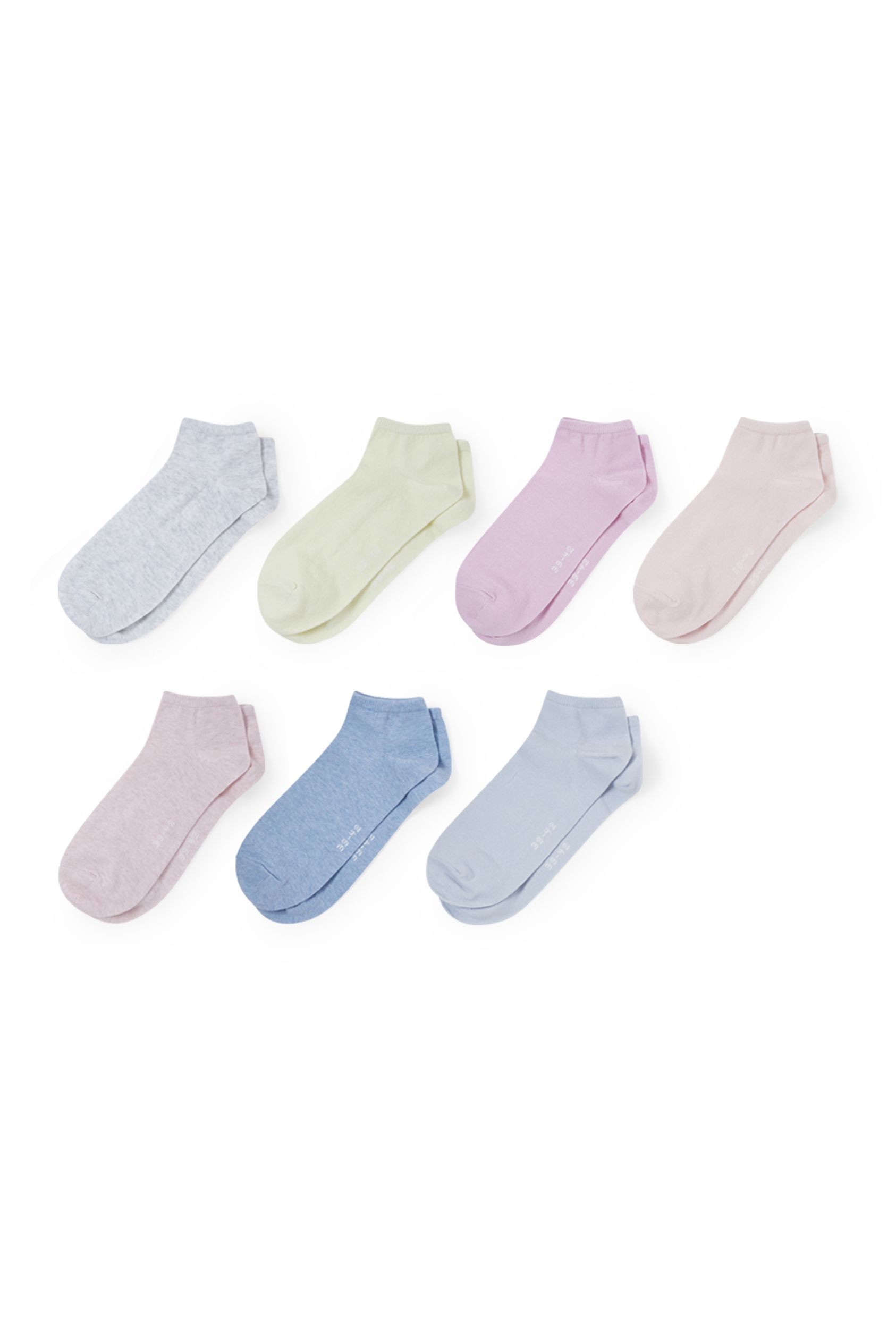 Multipack of 7 - trainer socks