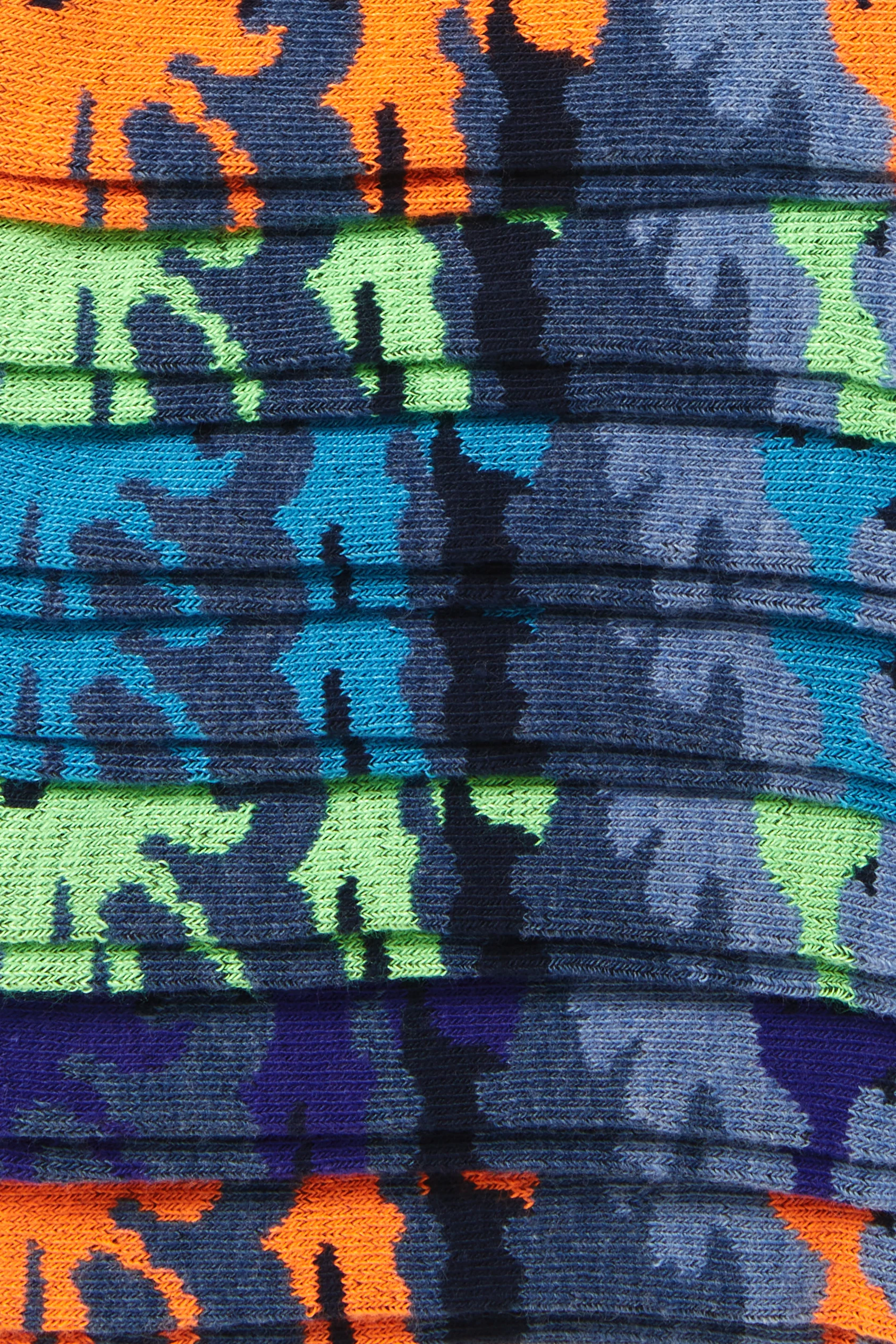 Multipack of 7 - camouflage - socks with motif