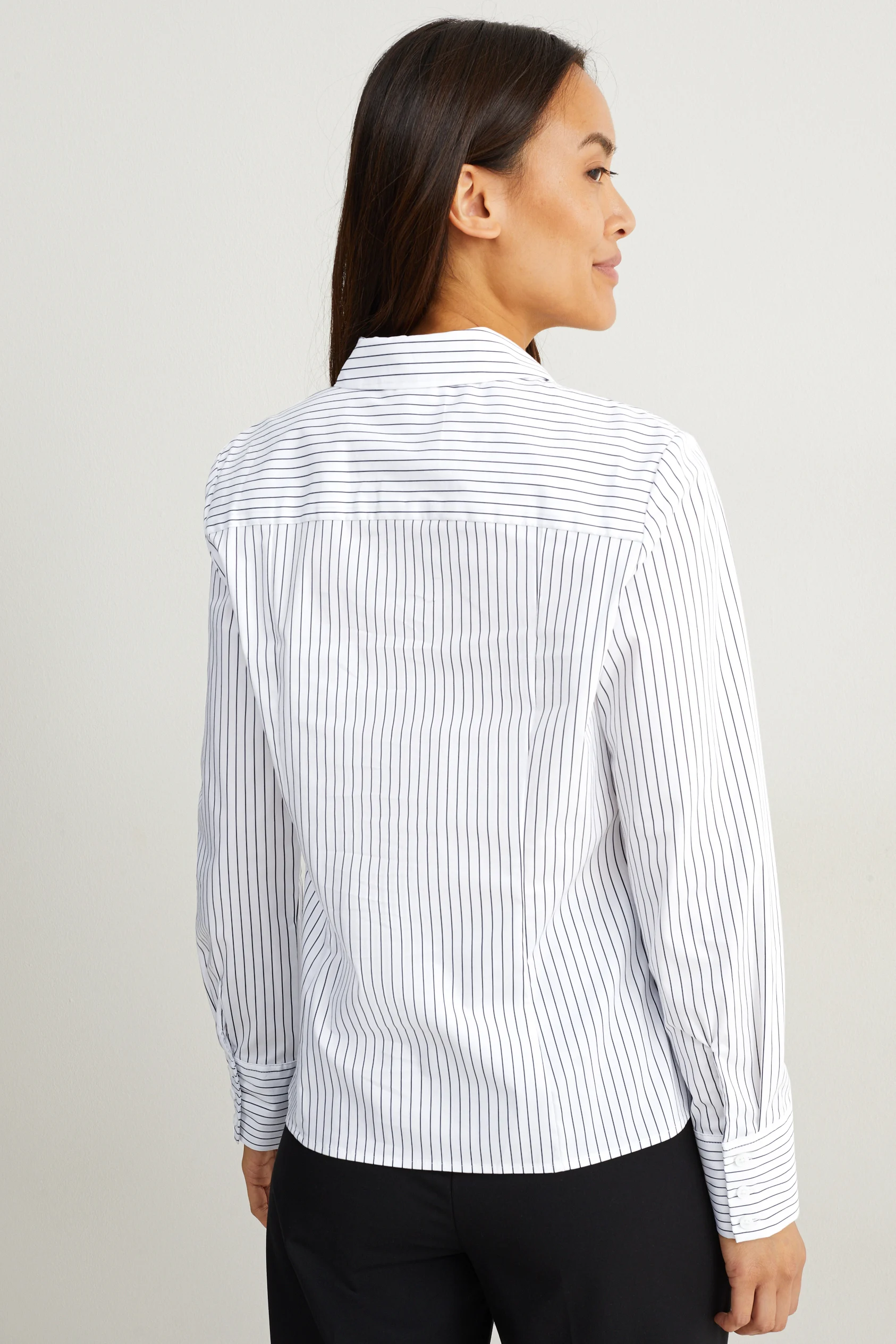 Business blouse - striped