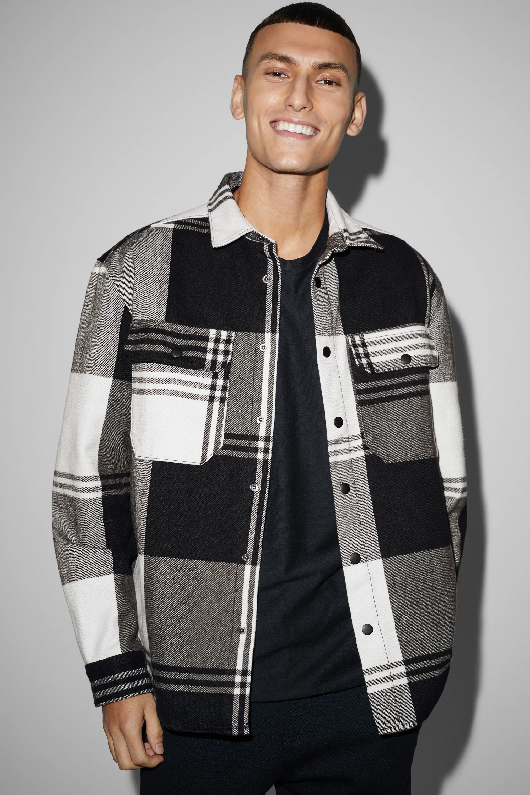 Shirt - regular fit - kent collar - check