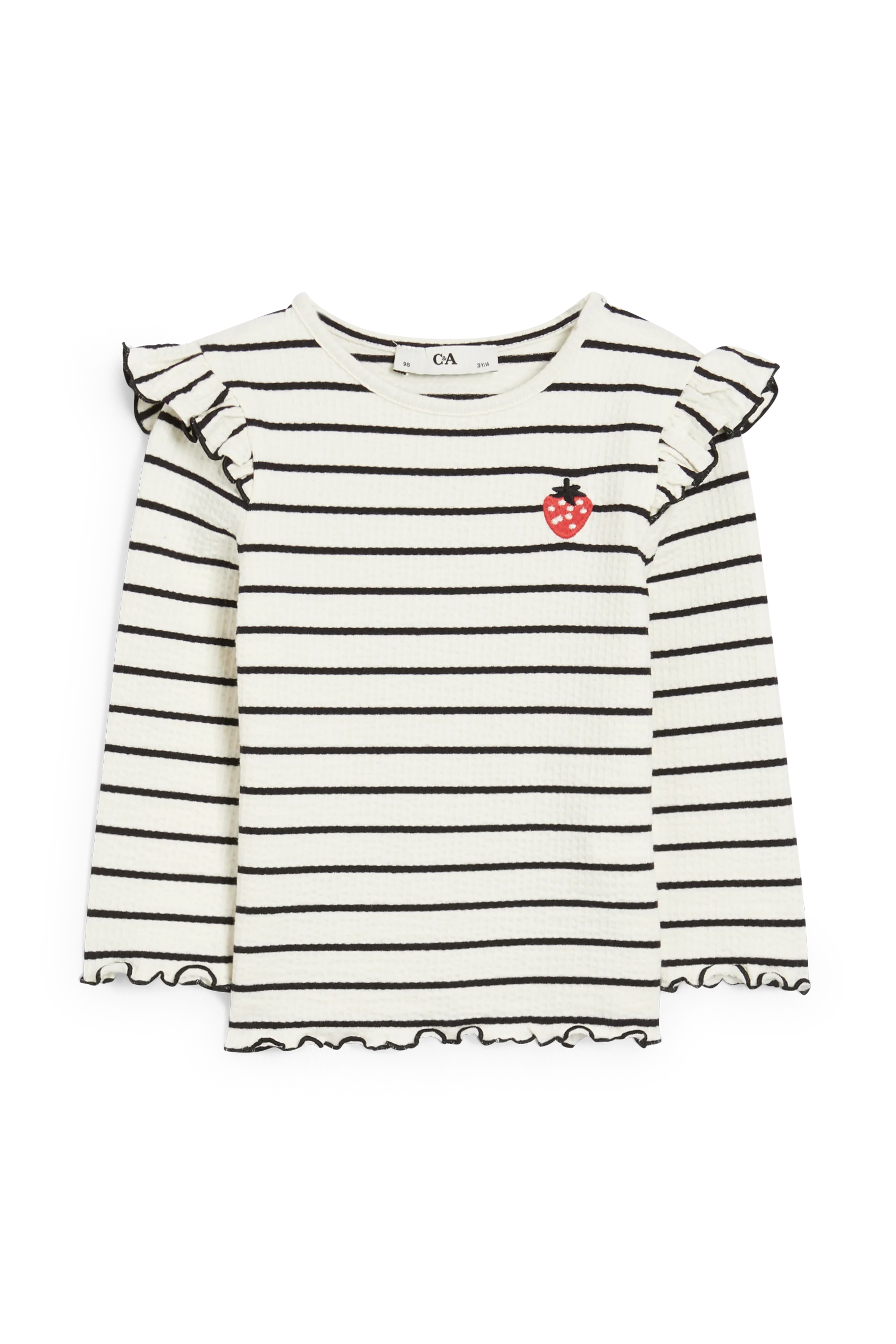 Long sleeve top - striped