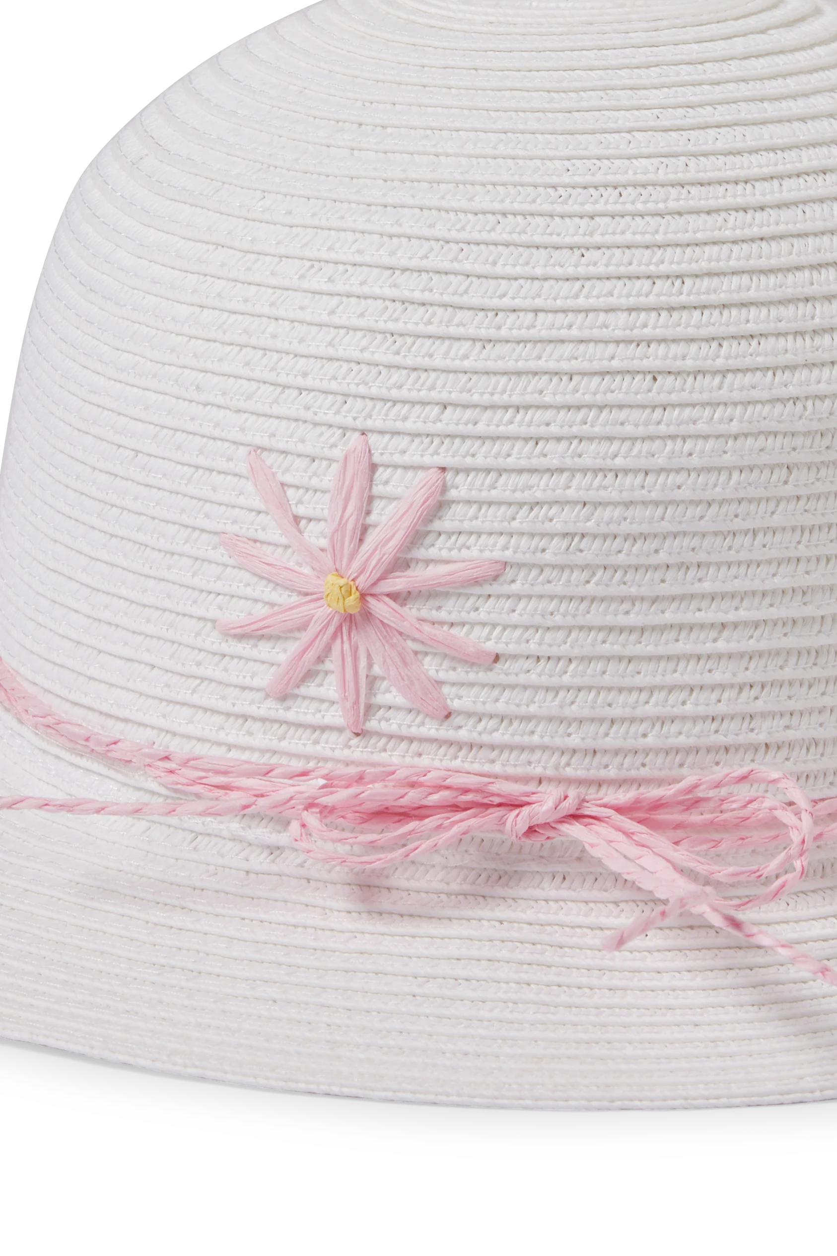 Straw hat - floral