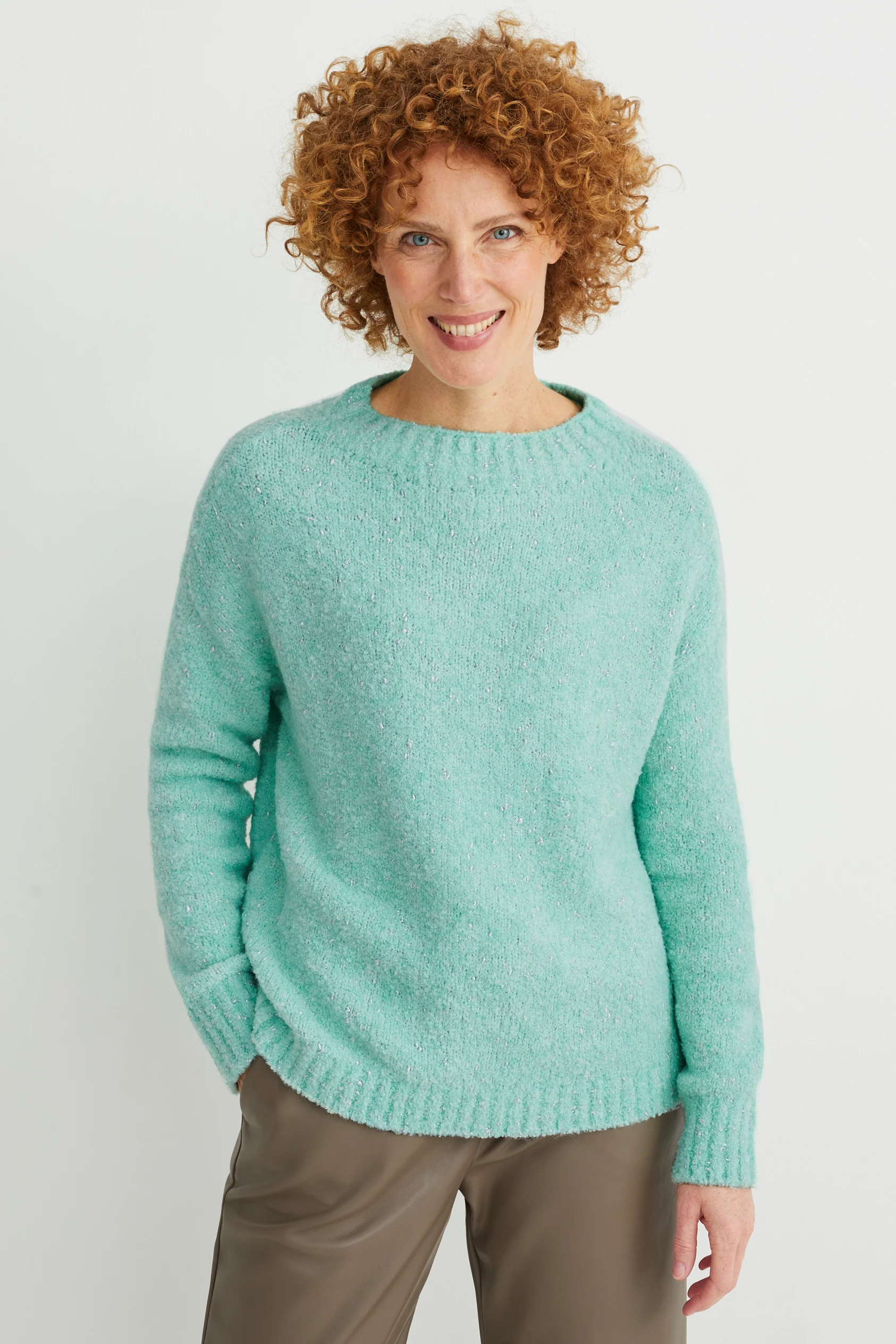 Bouclé jumper