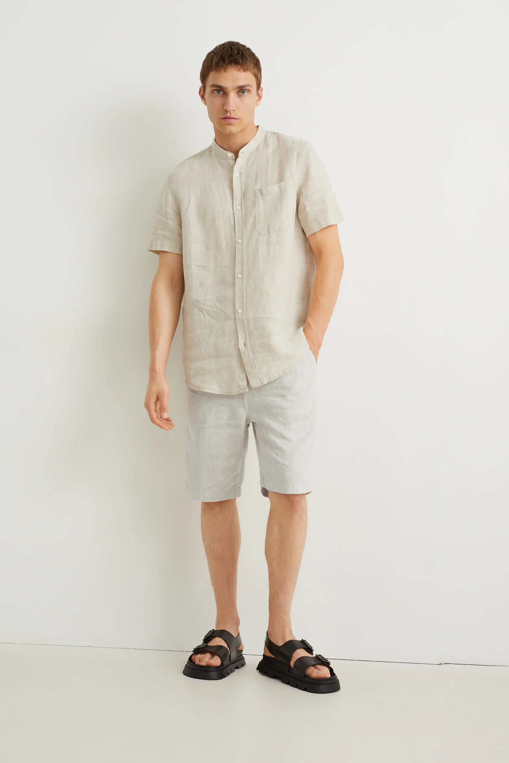 Shorts - linen blend
