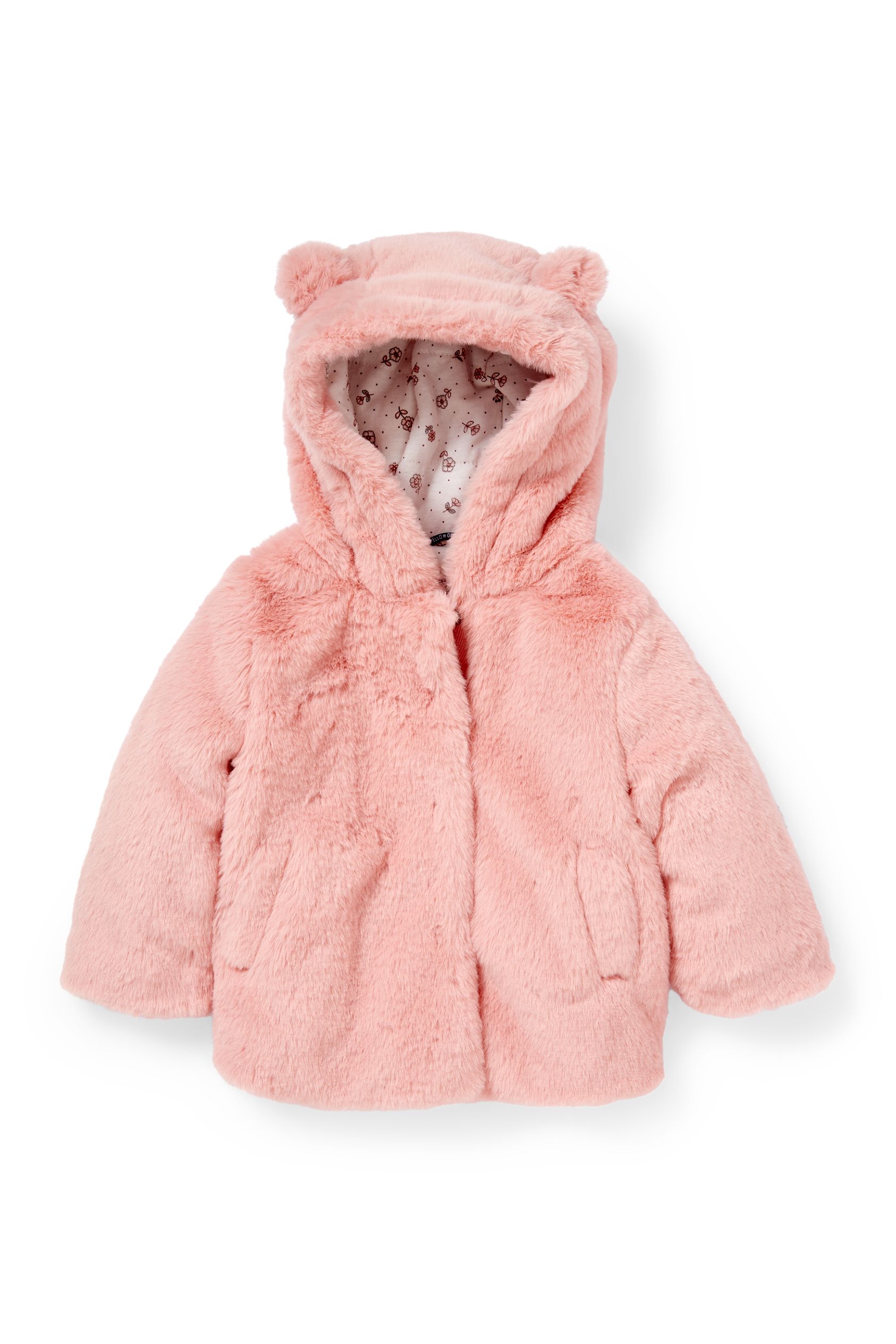 Baby jacket with hood