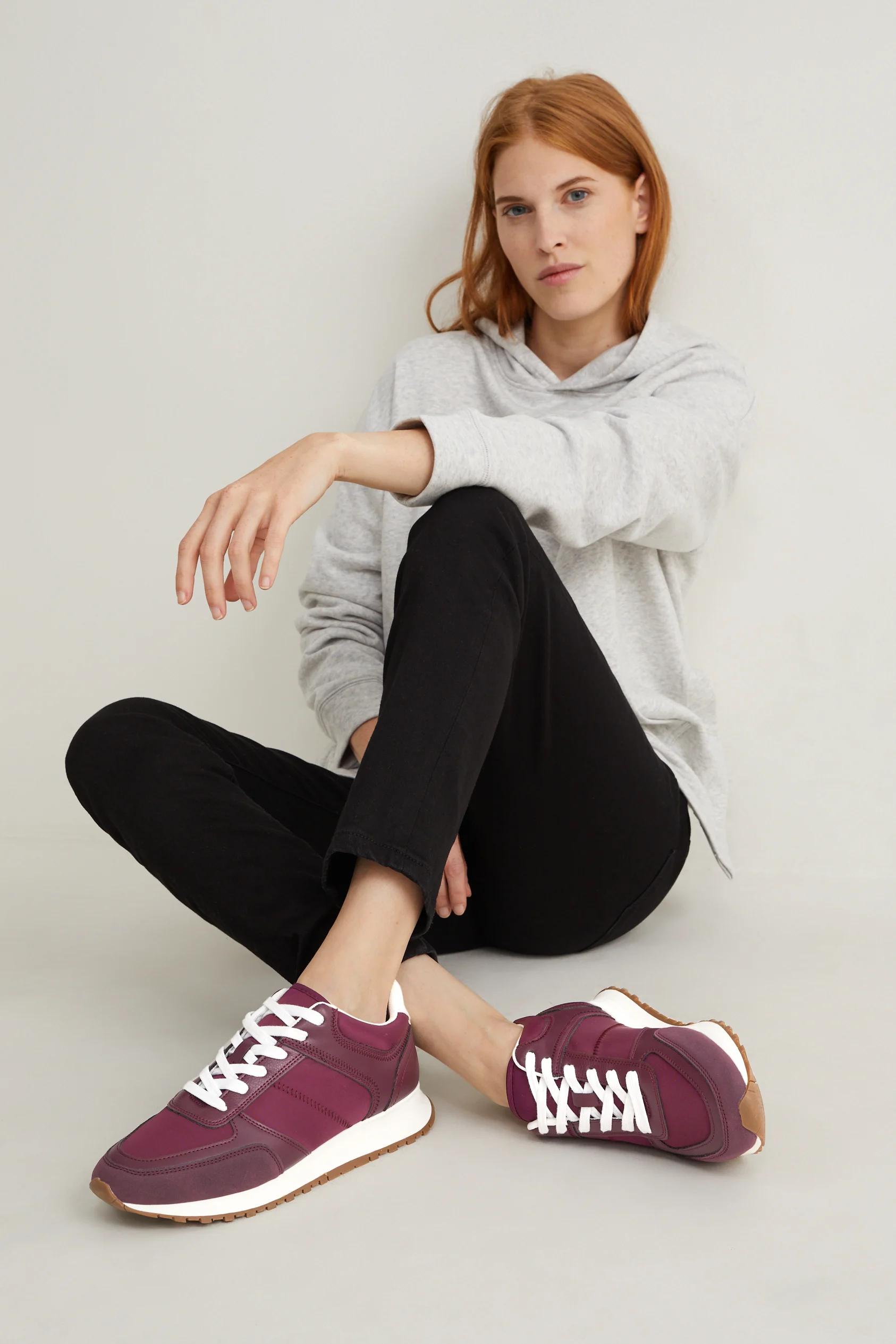 Trainers - faux leather