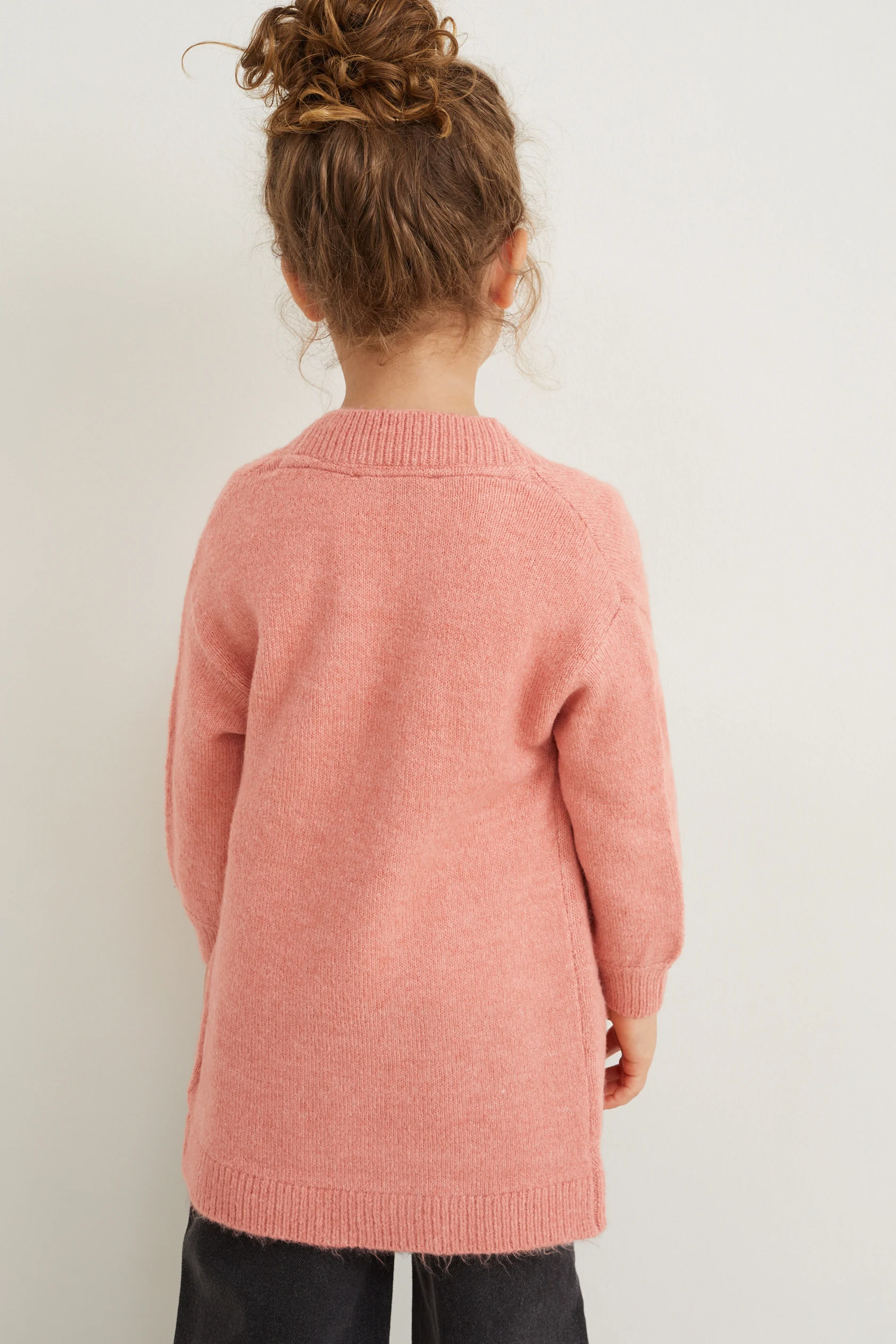 Set - cardigan and long sleeve top - 2 piece