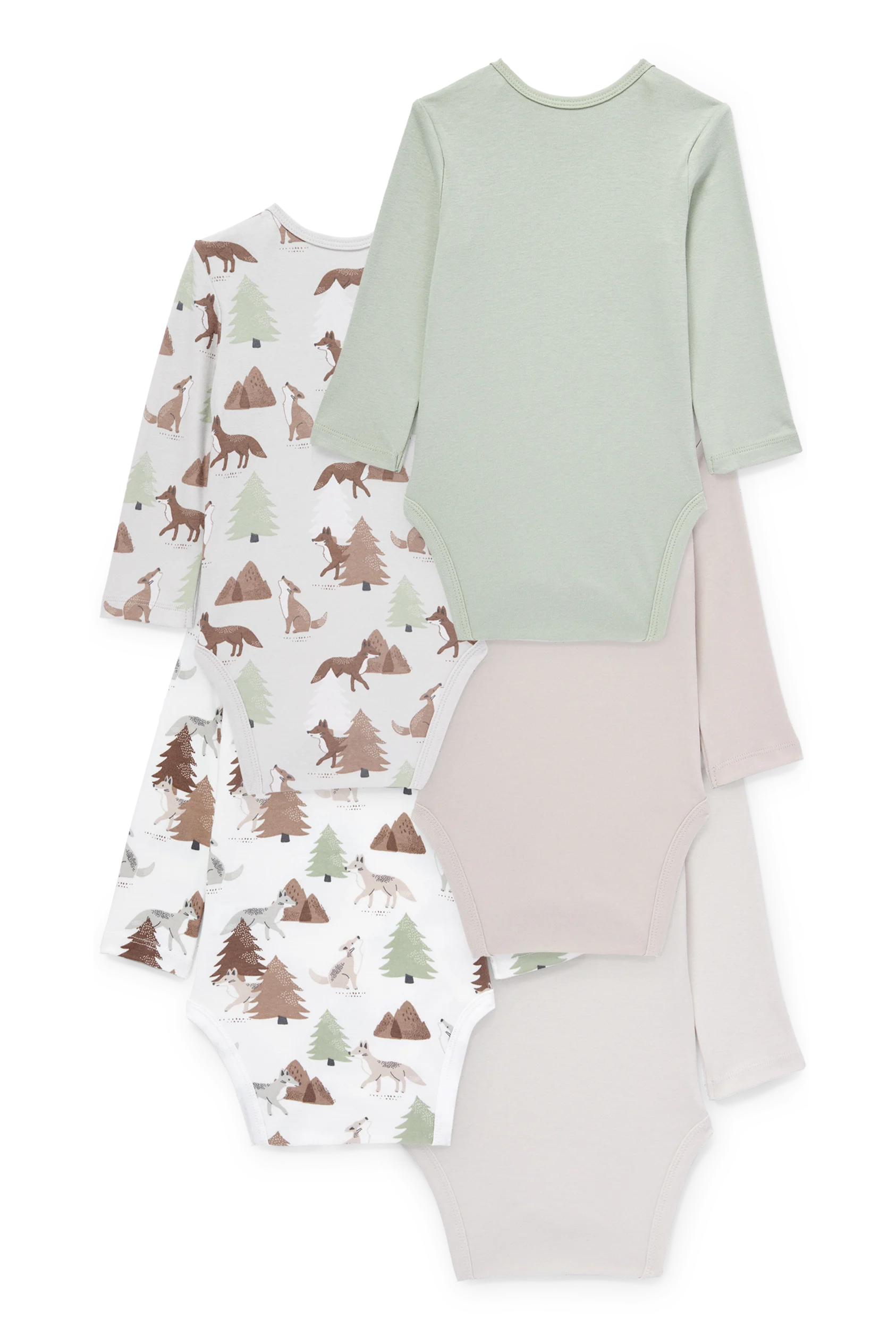 Multipack of 5 - baby bodysuit